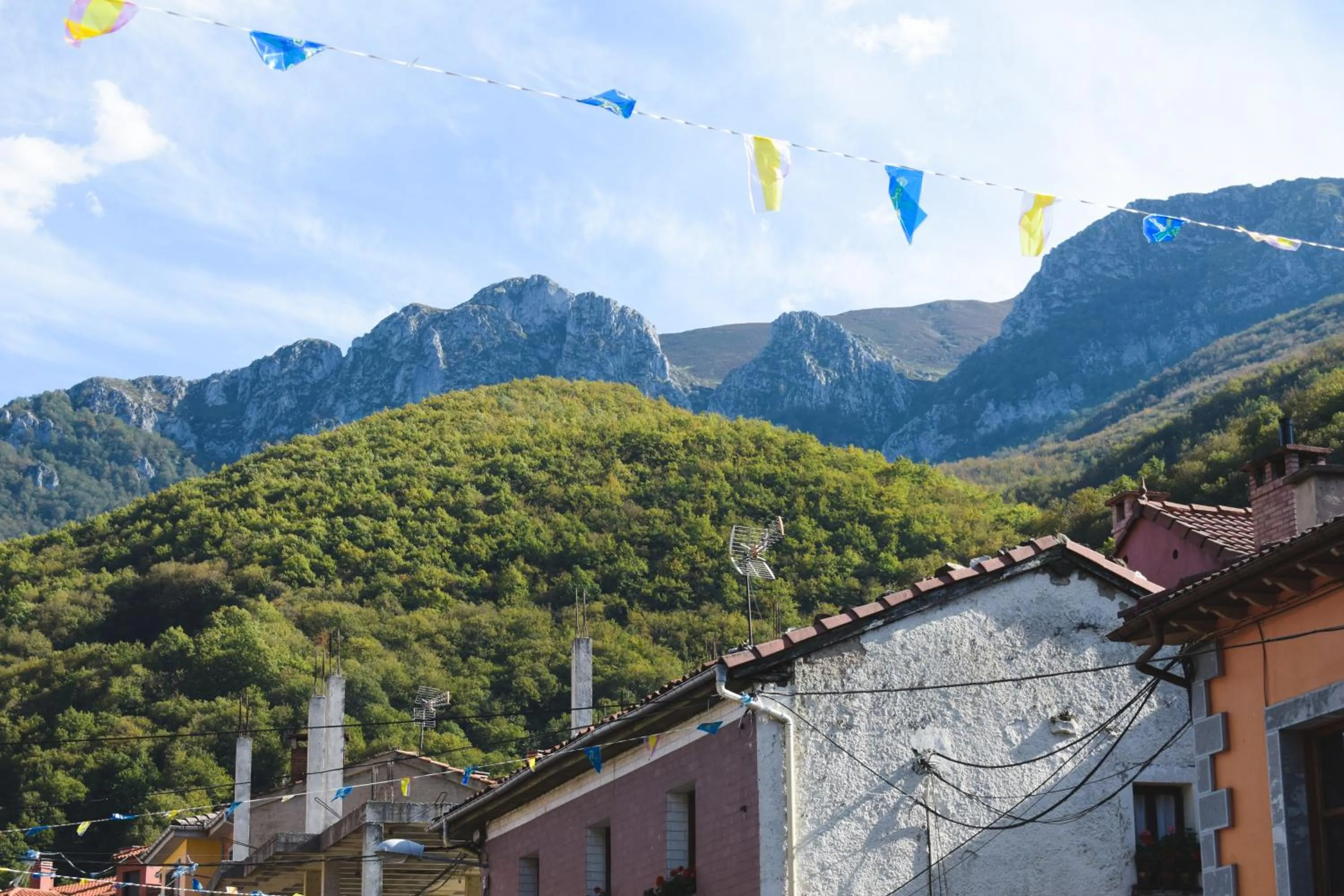 Mountain view in Hotel Casa El Rapido