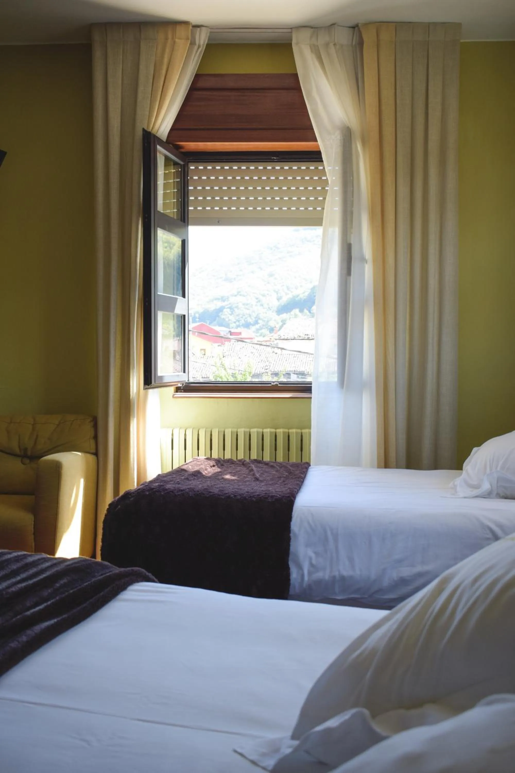 Mountain view, Bed in Hotel Casa El Rapido