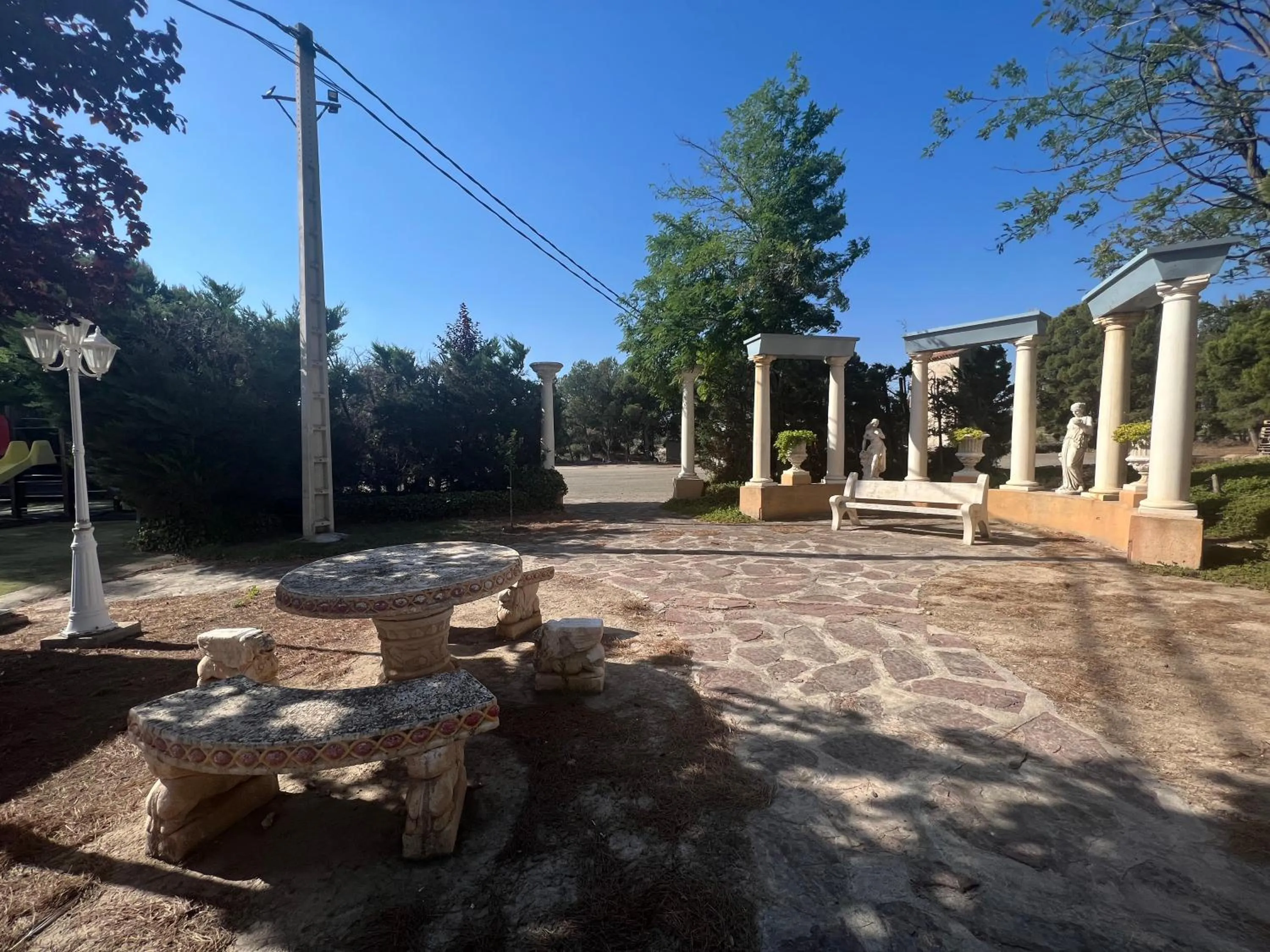 Patio in Hotel El Cisne