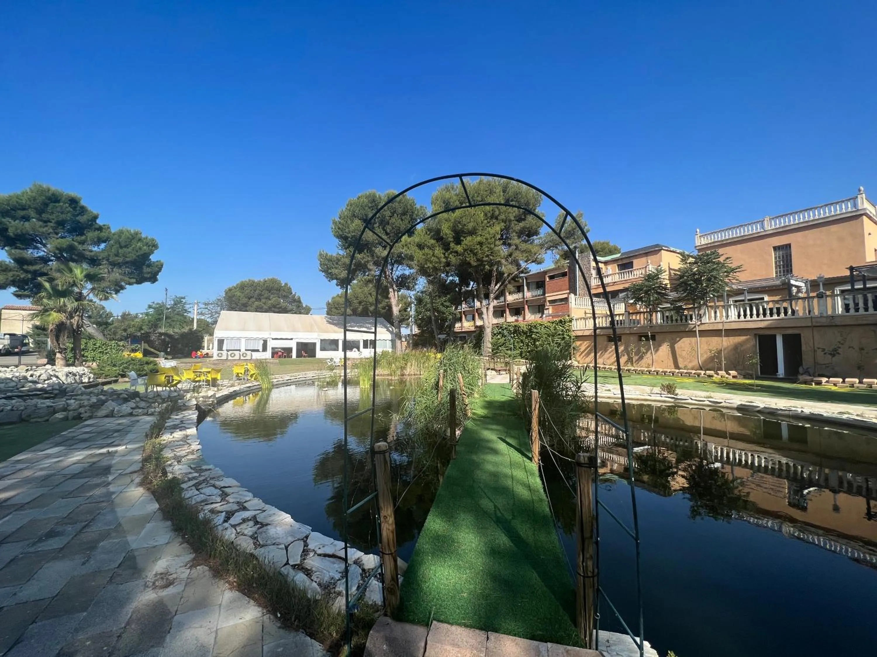 Lake view in Hotel El Cisne