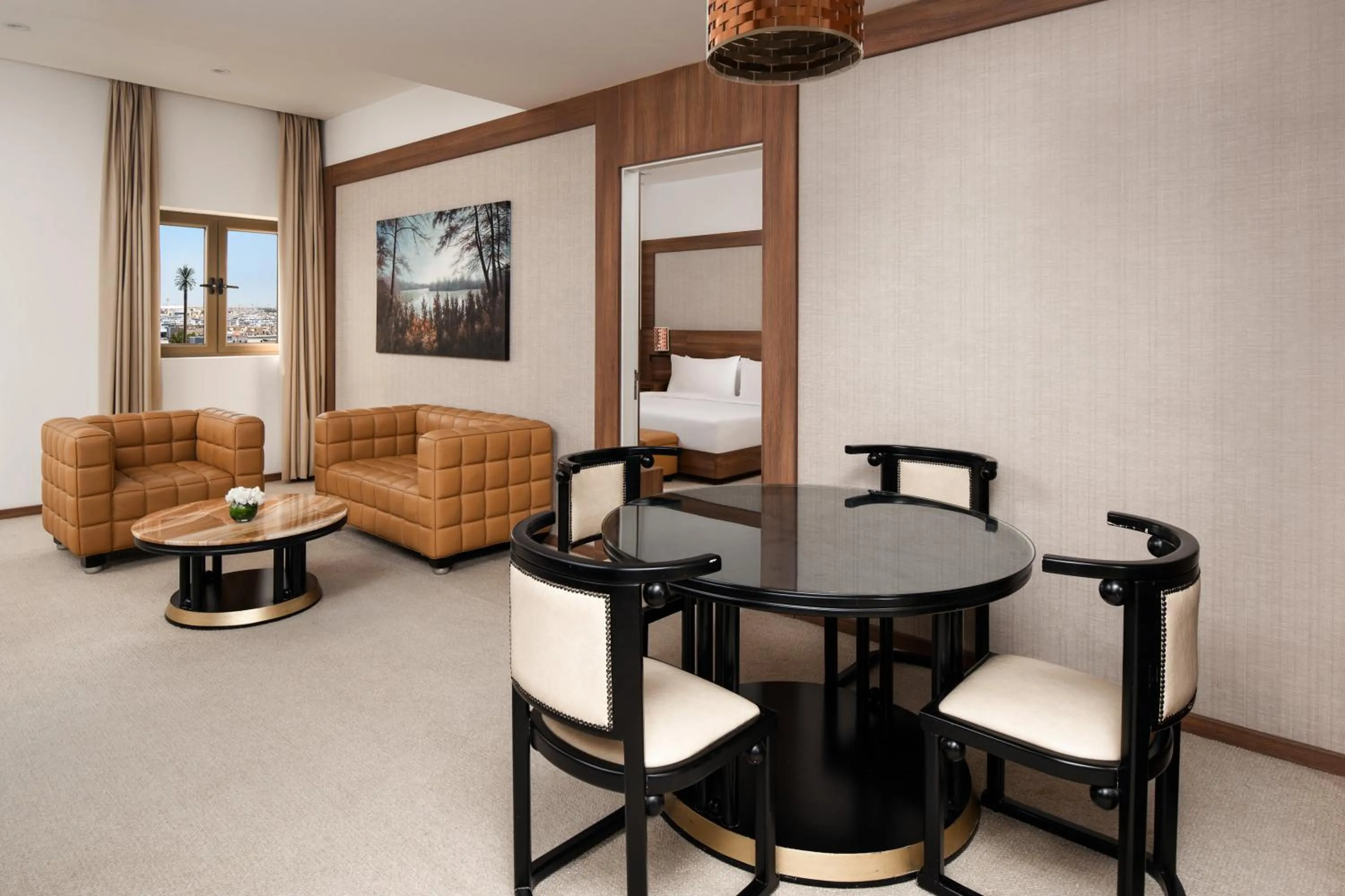 Living room in Carlton Al Moaibed Hotel