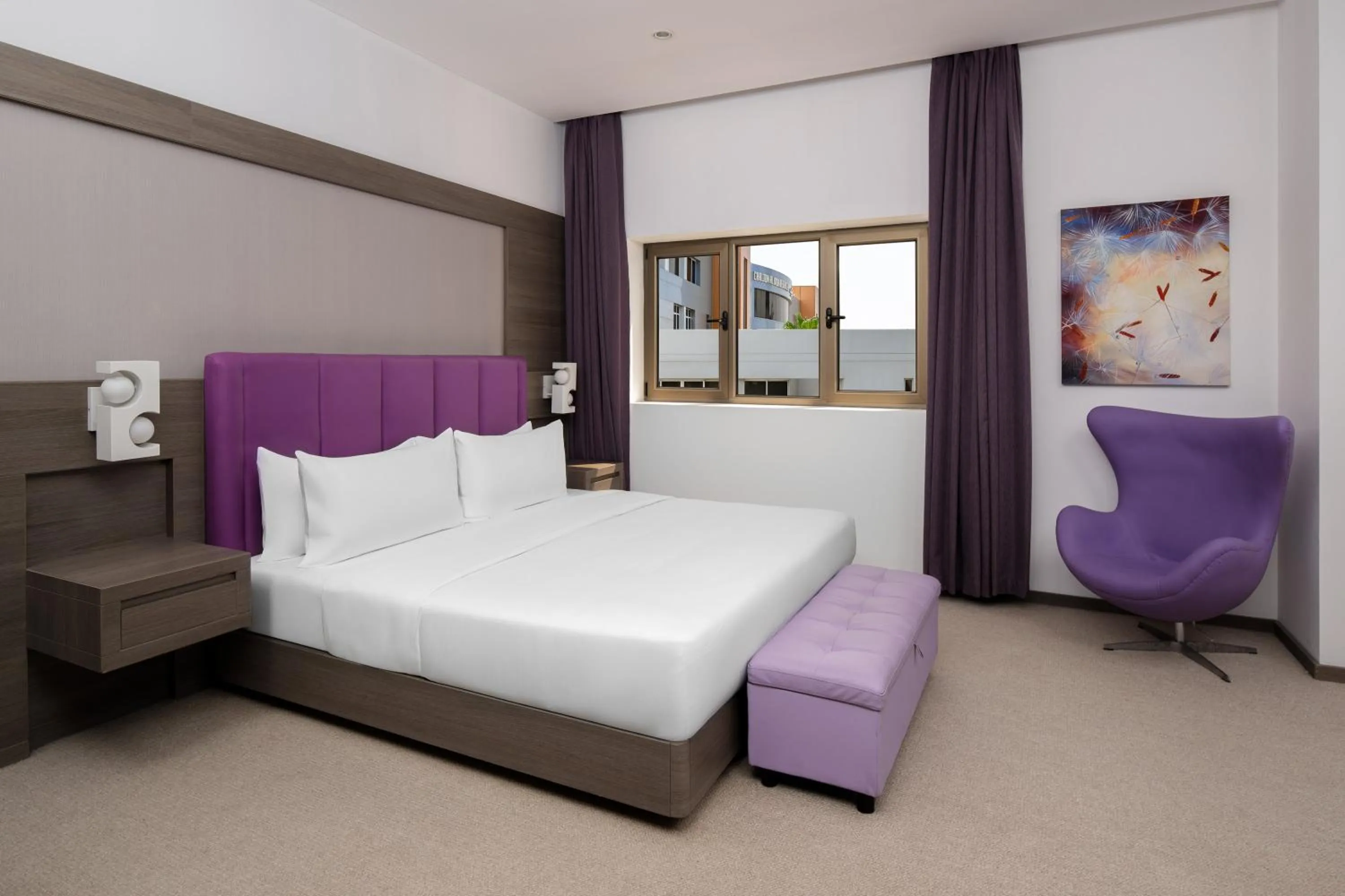 Bed in Carlton Al Moaibed Hotel