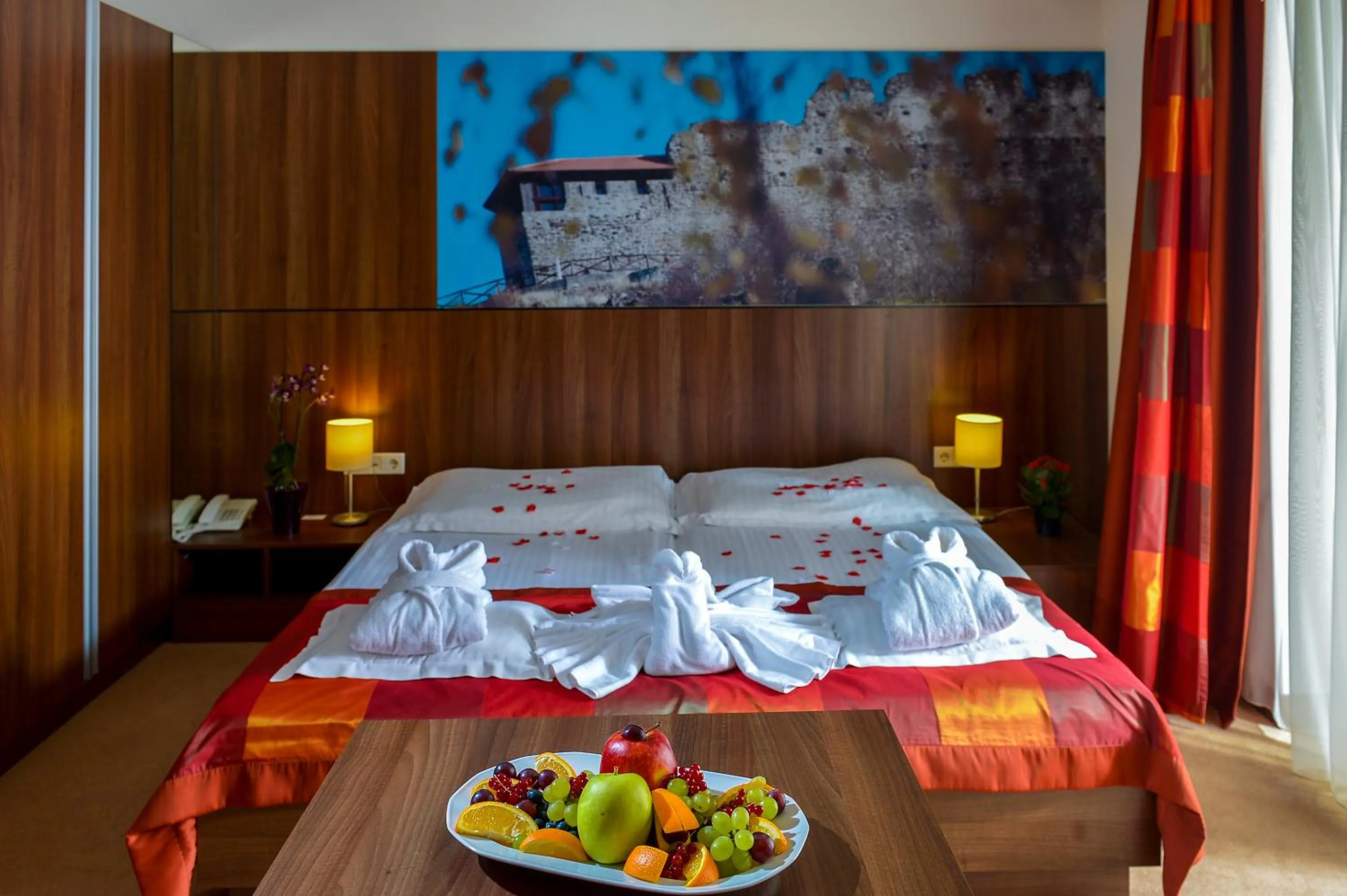 Bed in Royal Club Hotel