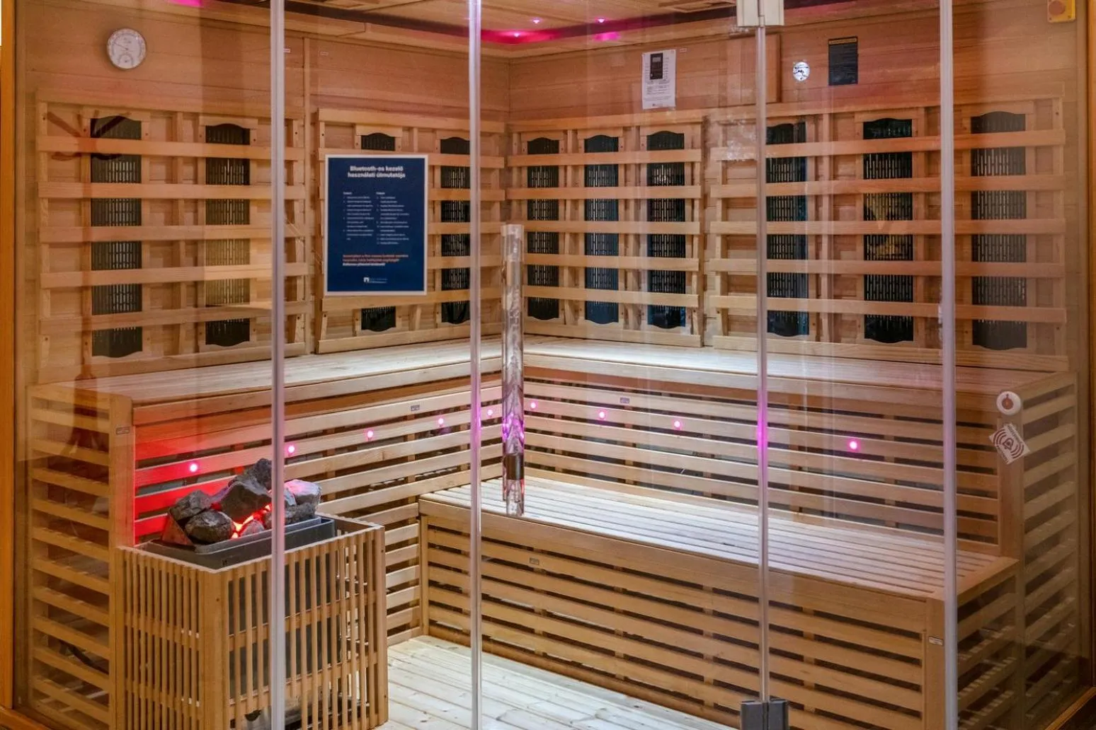 Sauna in Royal Club Hotel