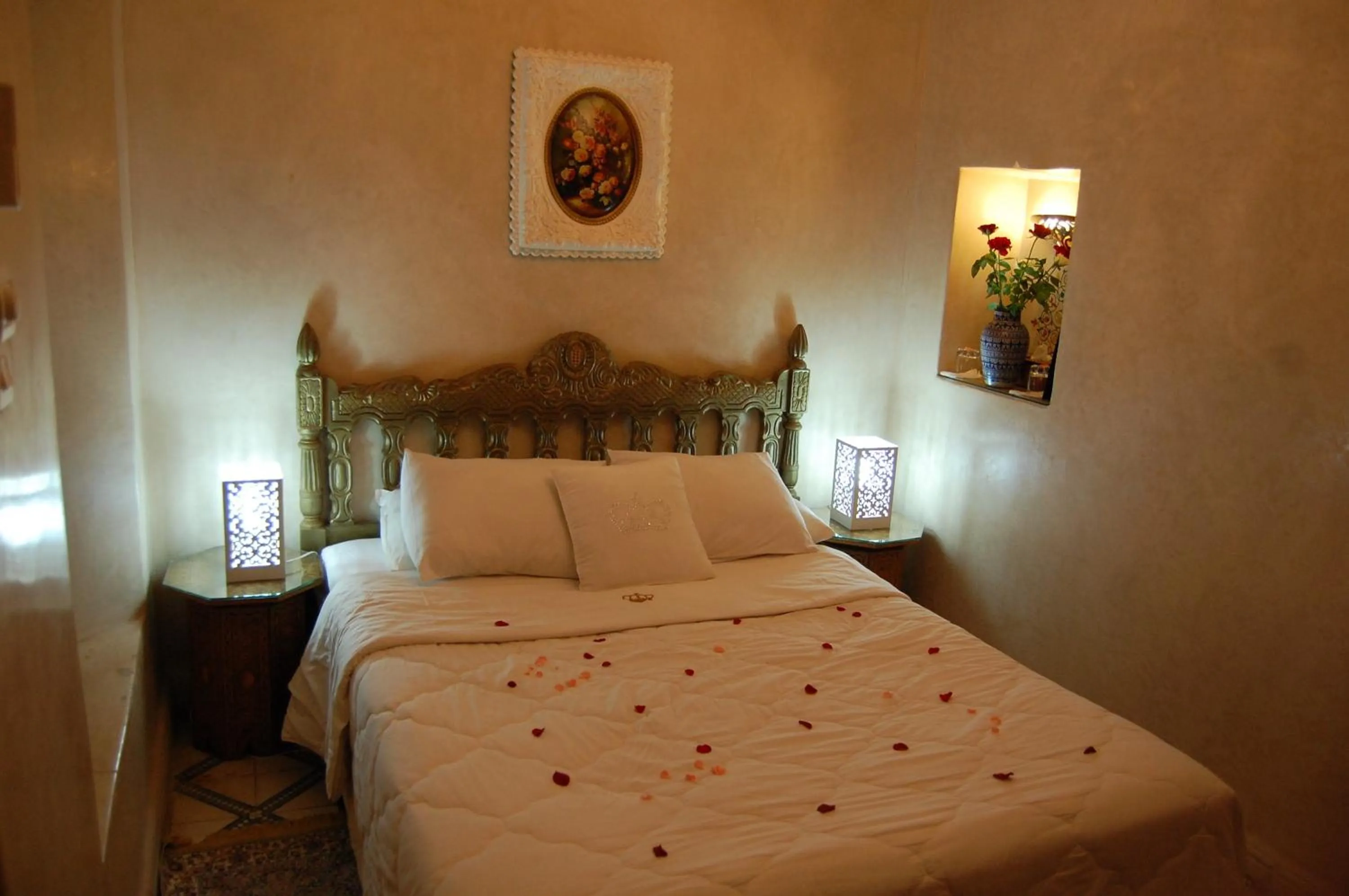 Bed in Riad Palais Des Princesses & Spa