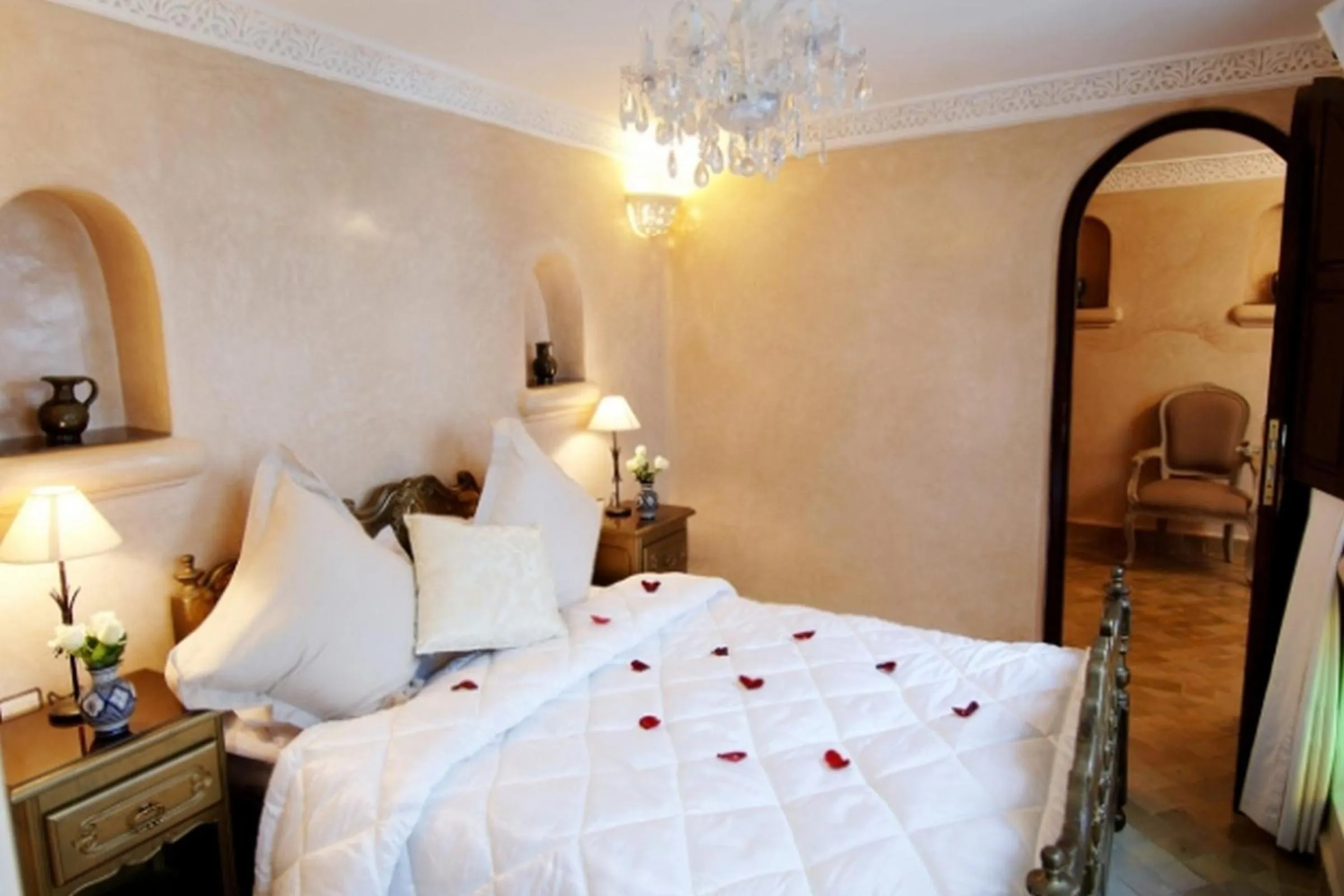 Bed in Riad Palais Des Princesses & Spa