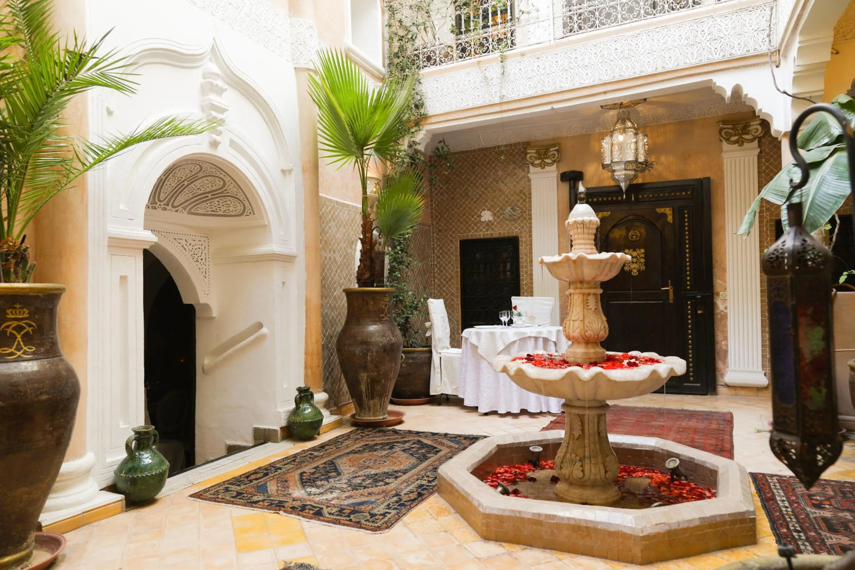 Patio in Riad Palais Des Princesses & Spa