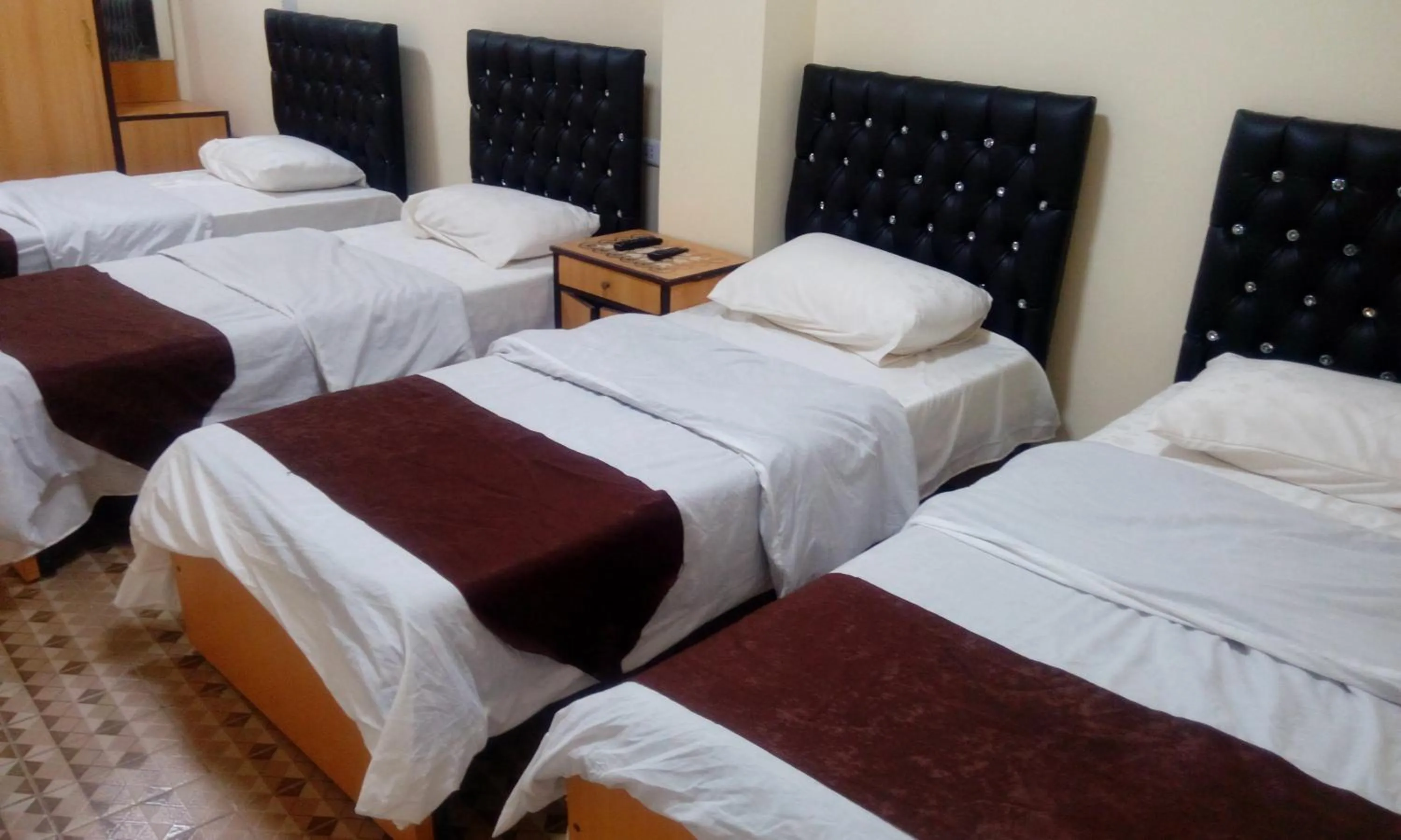 Bed in Hamoudah Hotel