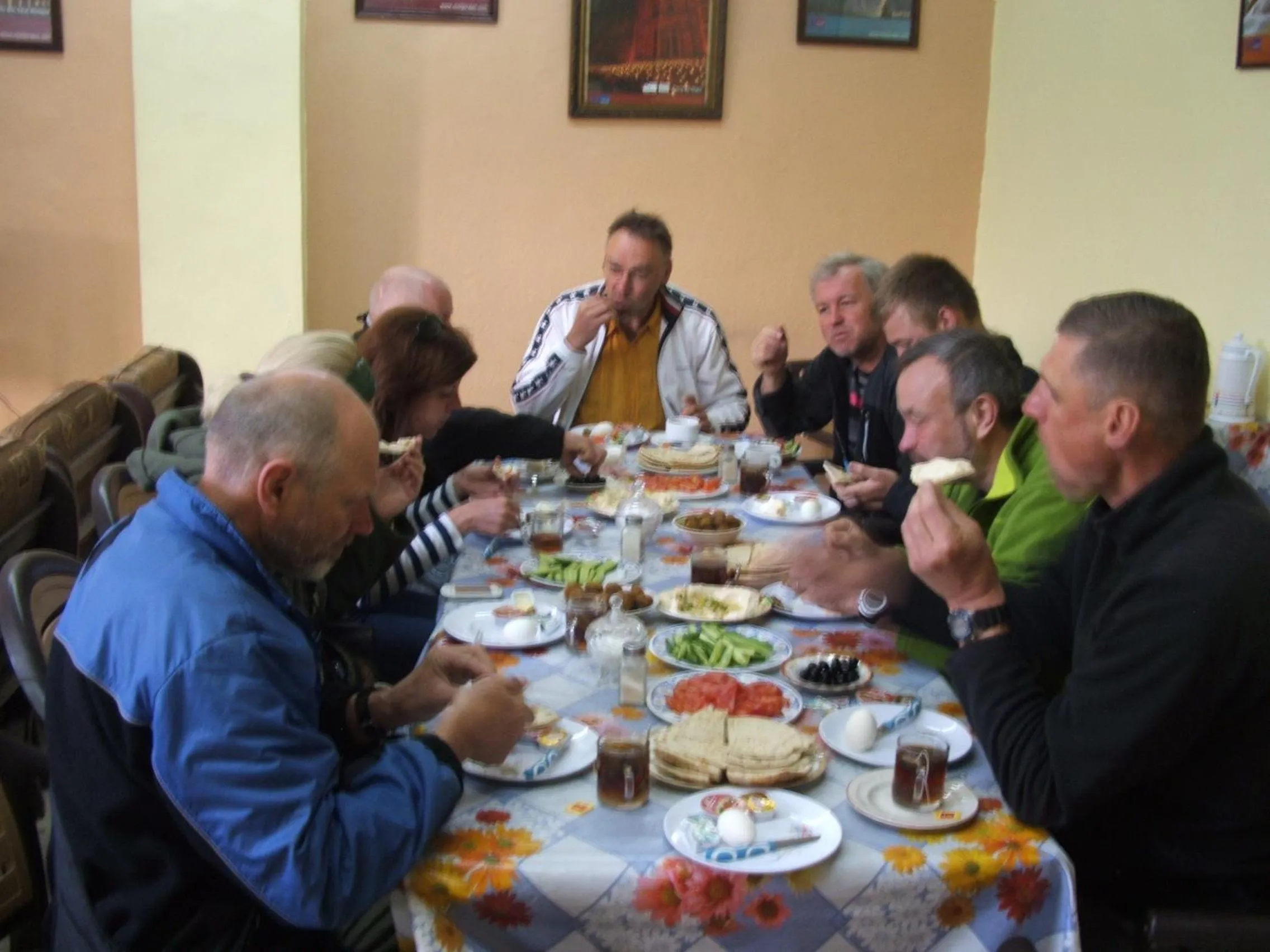 group of guests in Hamoudah Hotel