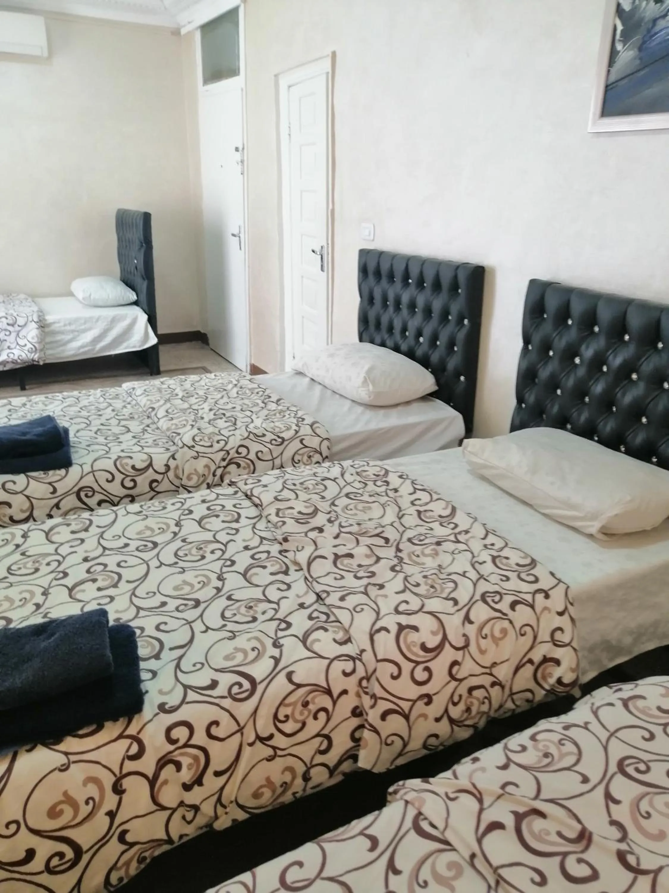 Bed in Hamoudah Hotel