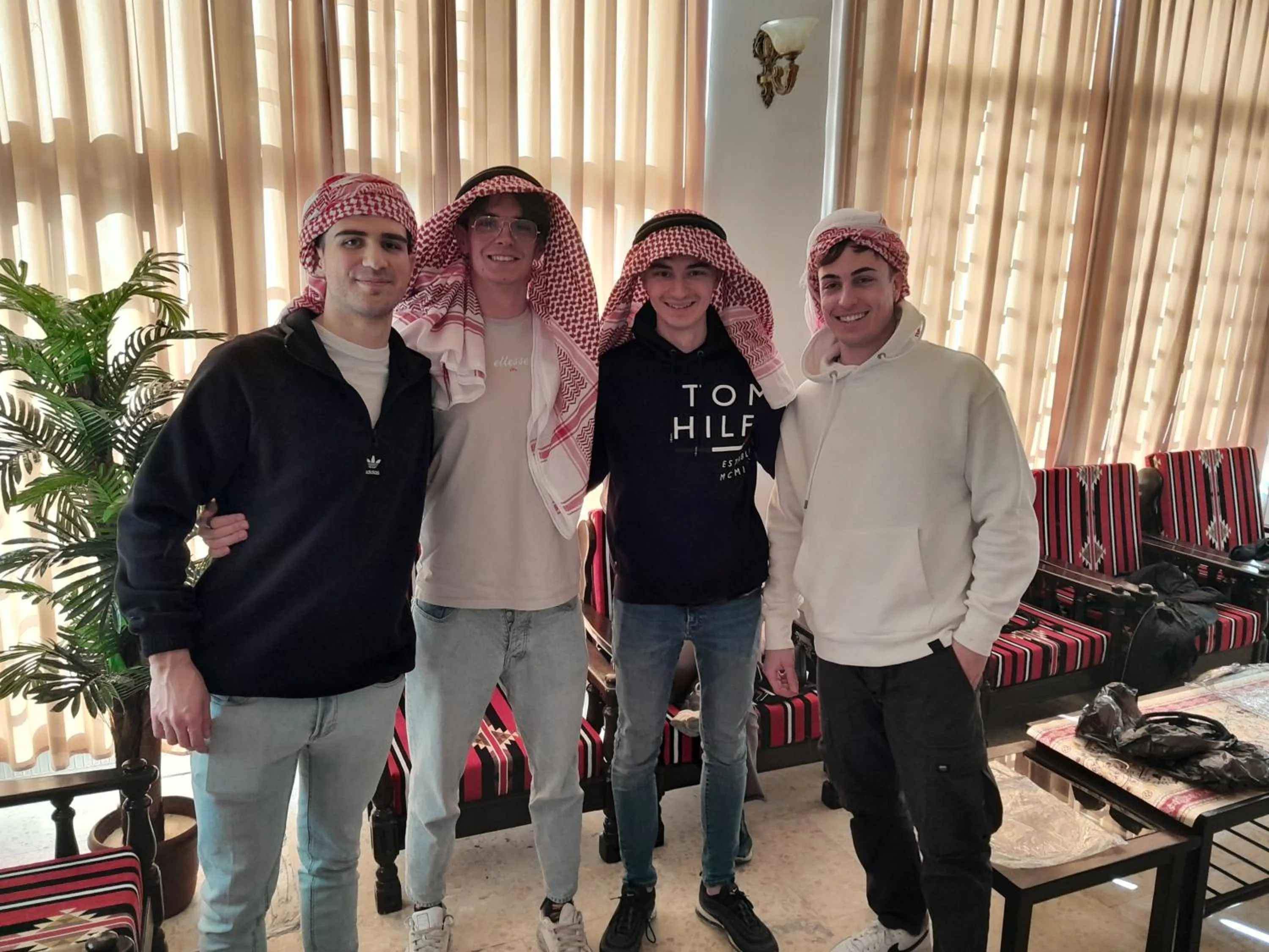 People in Hamoudah Hotel