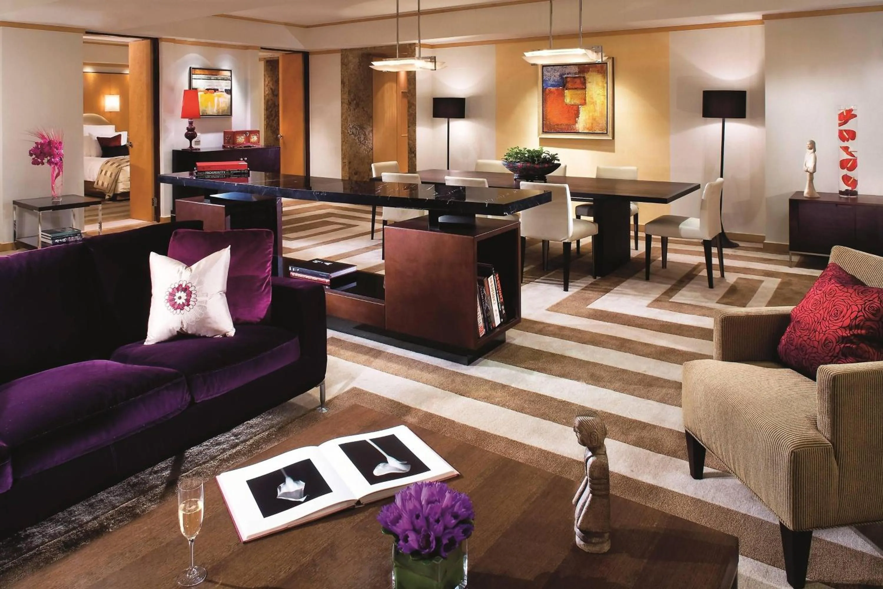 Bedroom in The Portman Ritz-Carlton Shanghai