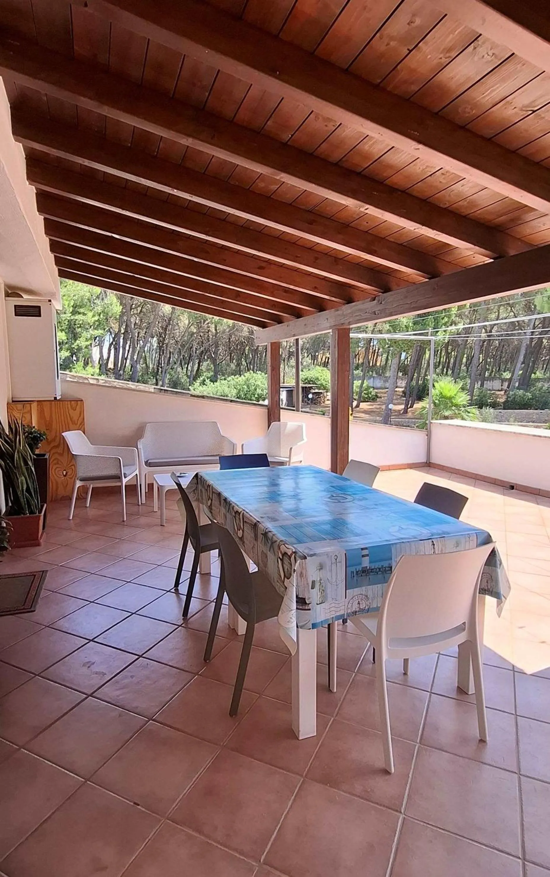 Patio in B&B Solepineta