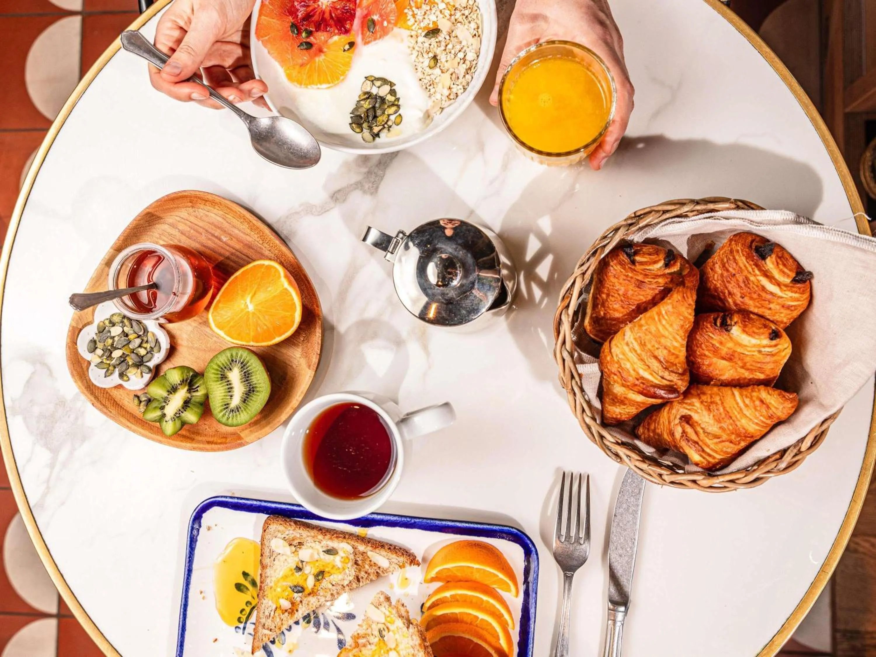 Breakfast in ibis Styles Saint Dizier