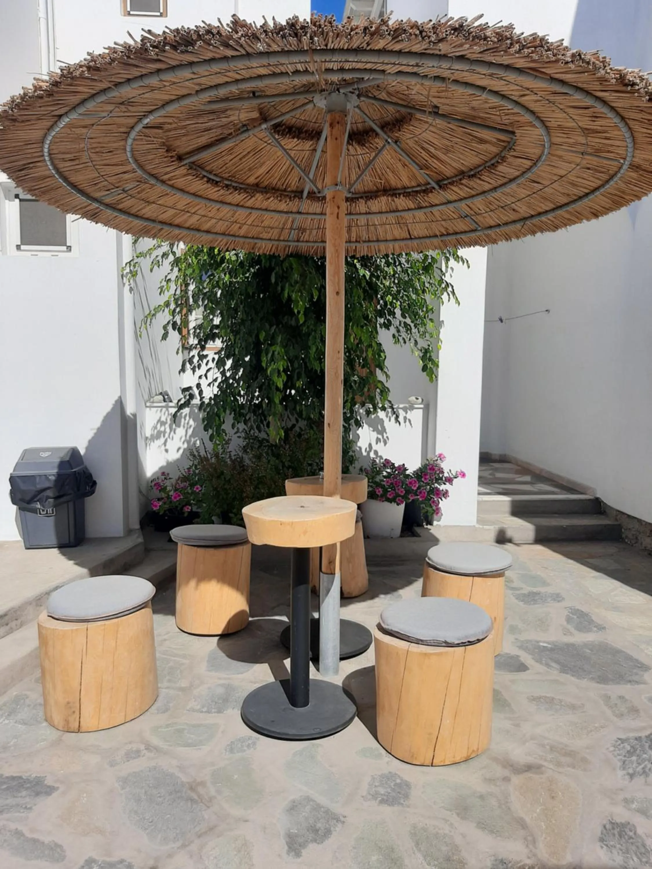 Patio in Asteri Hotel