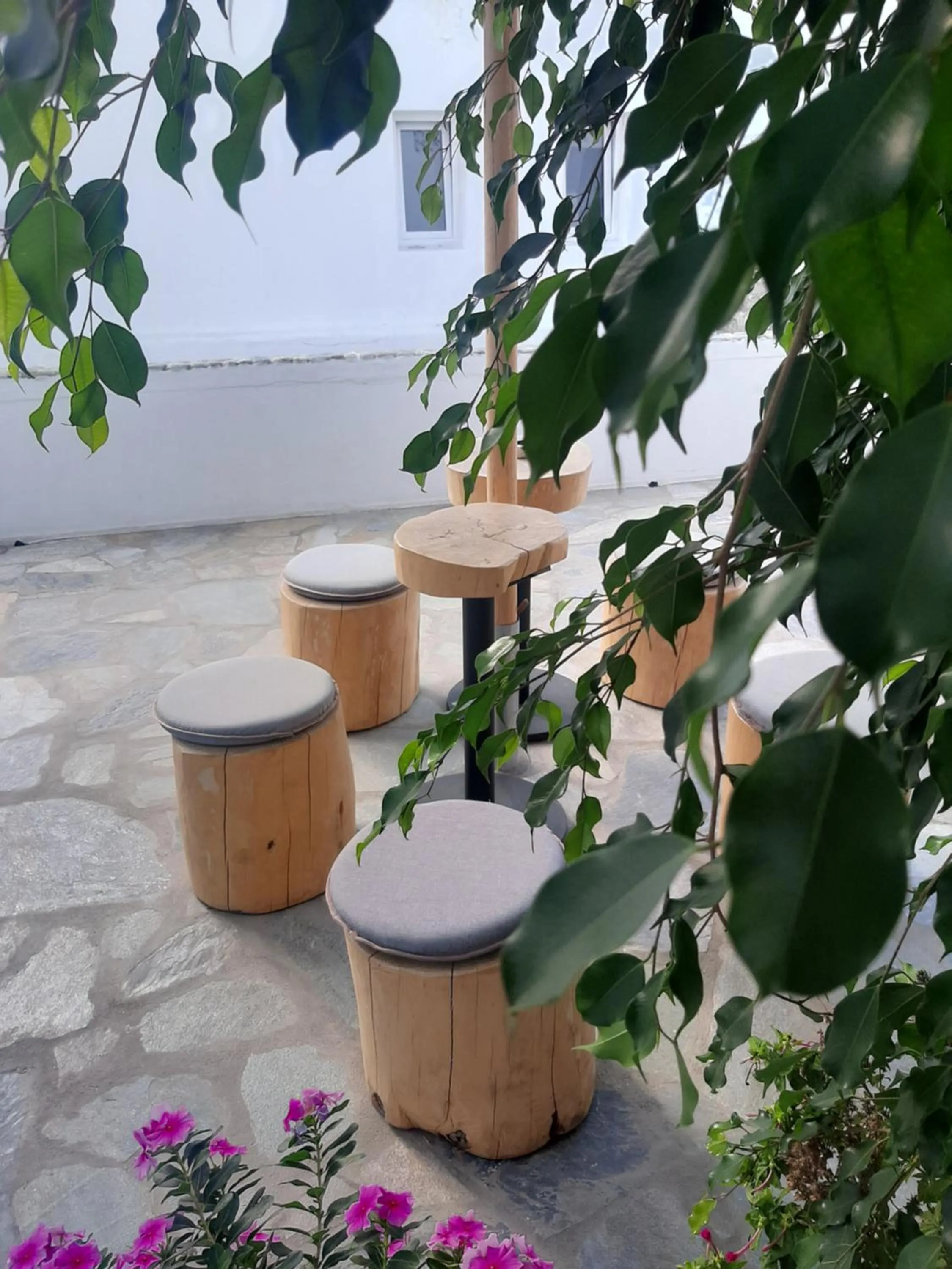 Patio in Asteri Hotel