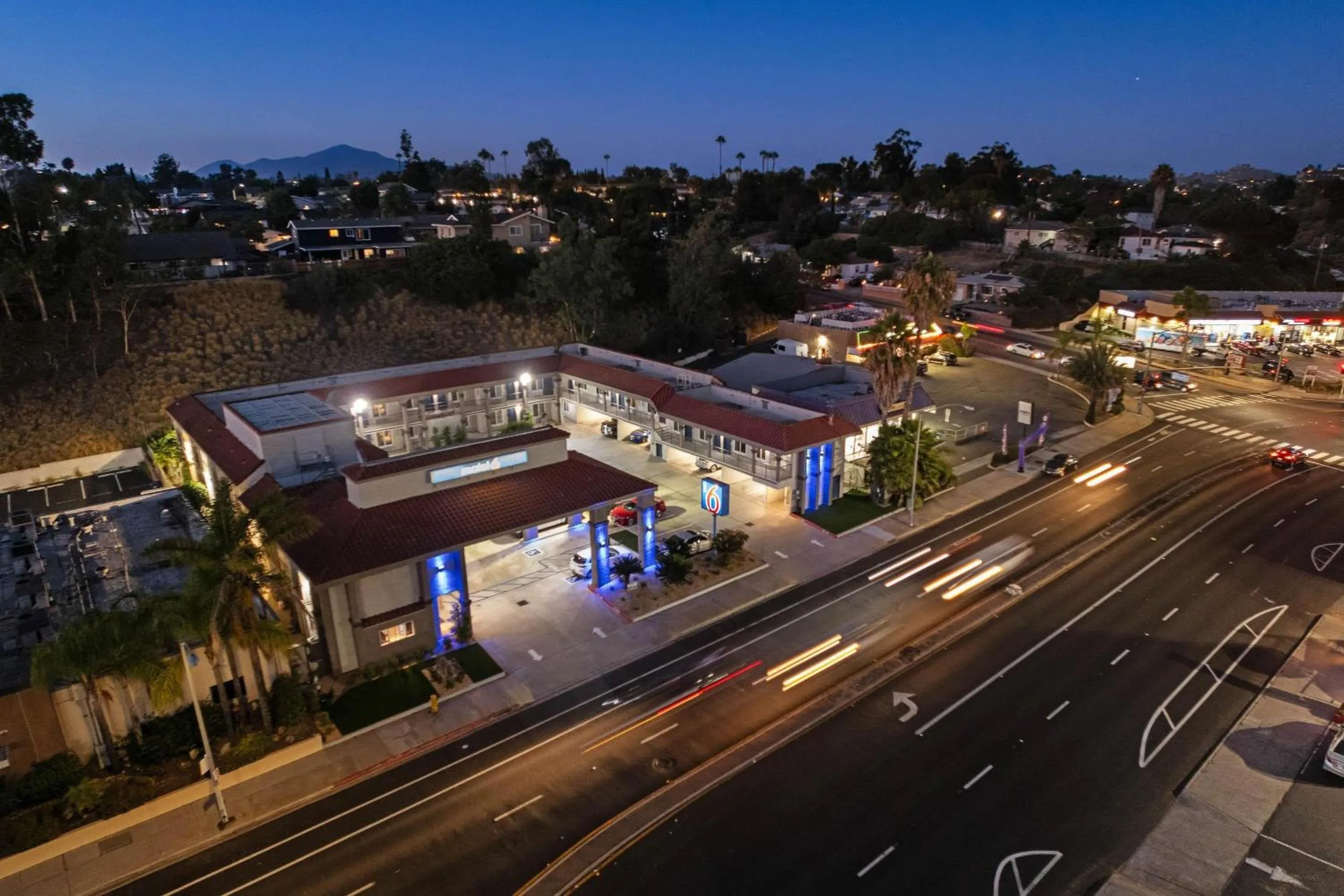 Property building in Motel 6-La Mesa, CA