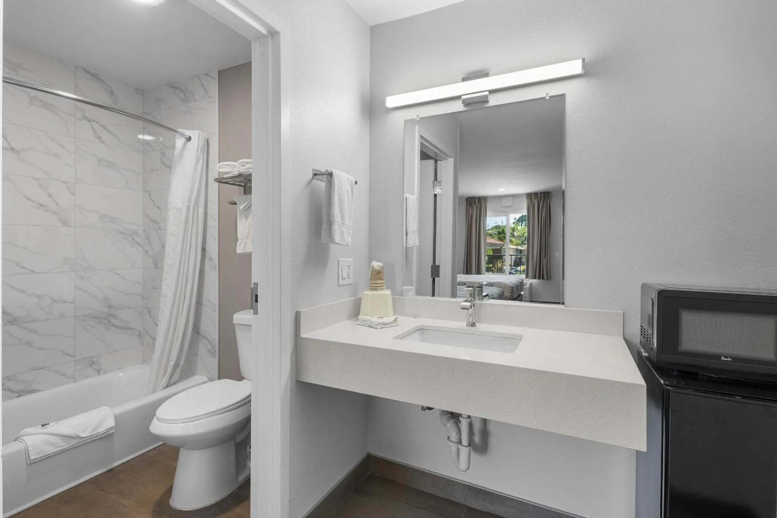 Bathroom in Motel 6-La Mesa, CA