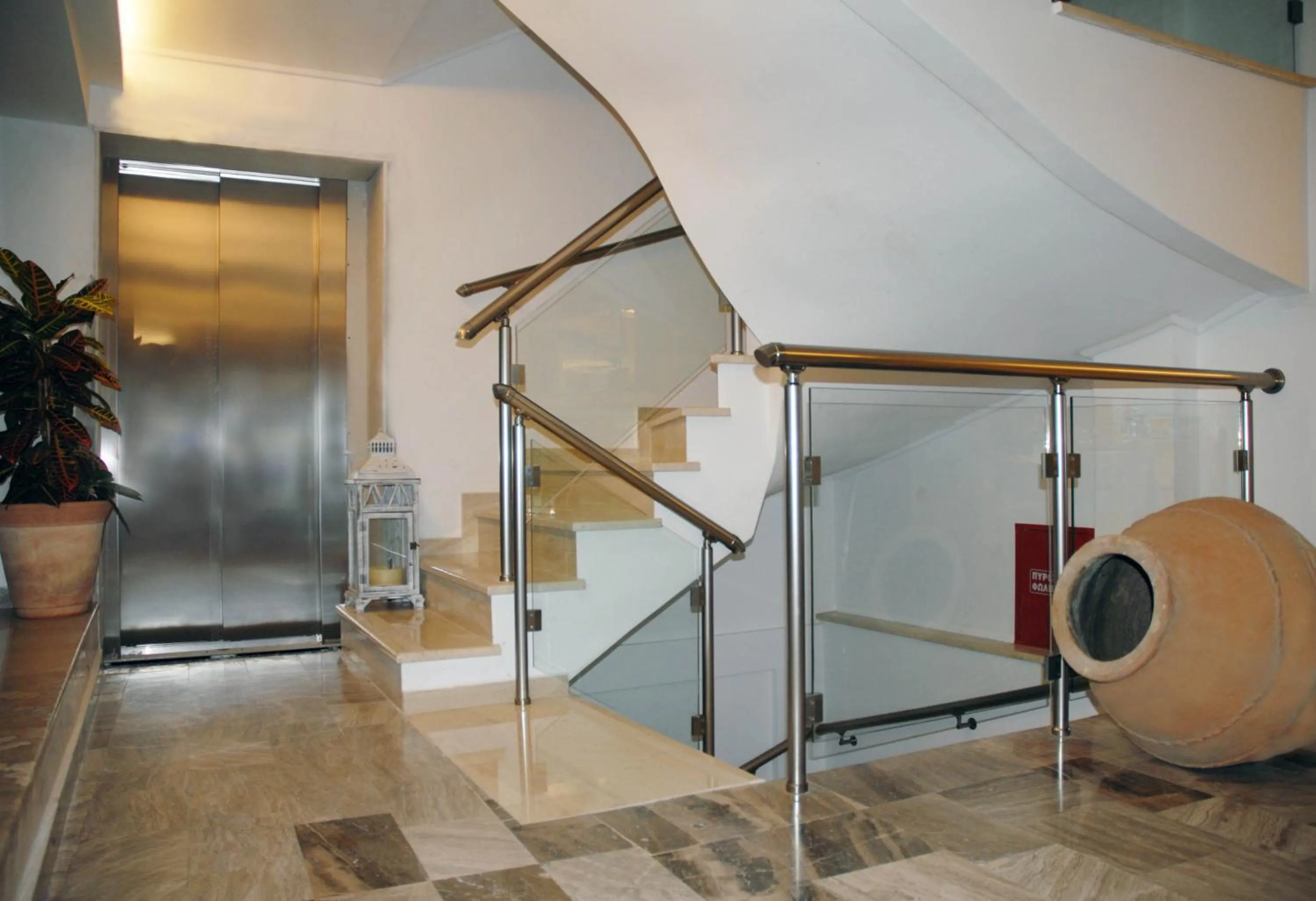 Decorative detail in Aria Hotel Samos Town