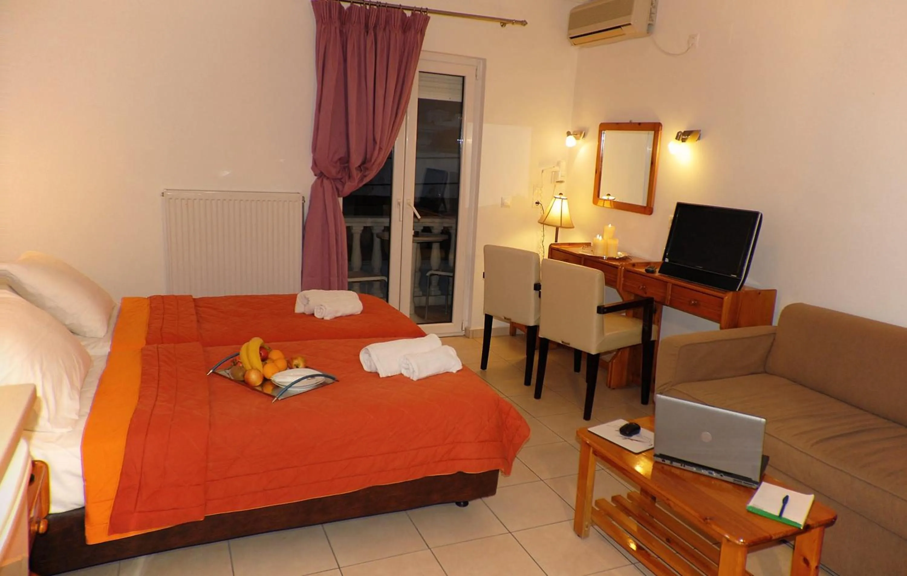 Photo of the whole room, Bed in Aria Hotel Samos Town