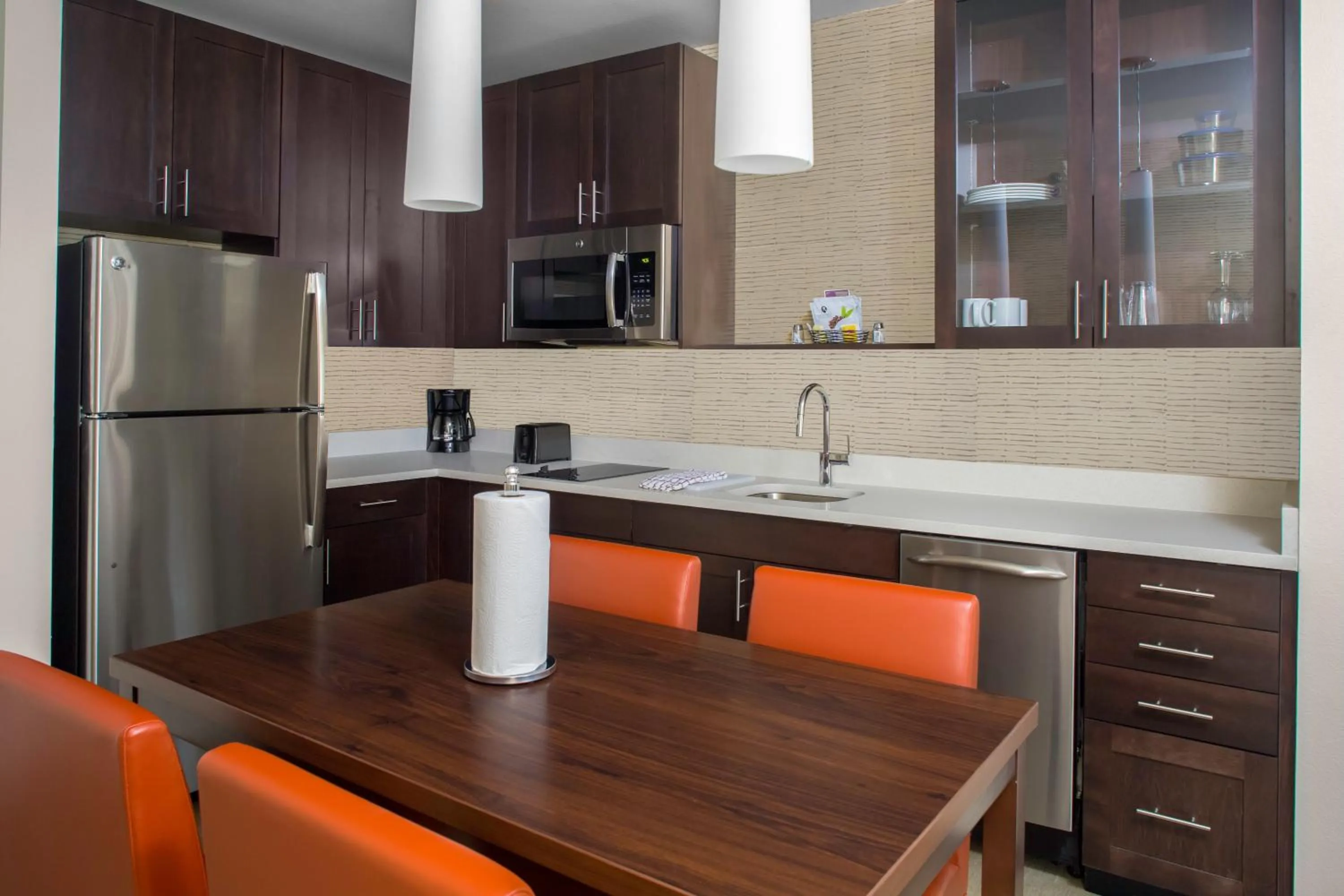 kitchen in Residence Inn by Marriott Dallas Allen/Fairview