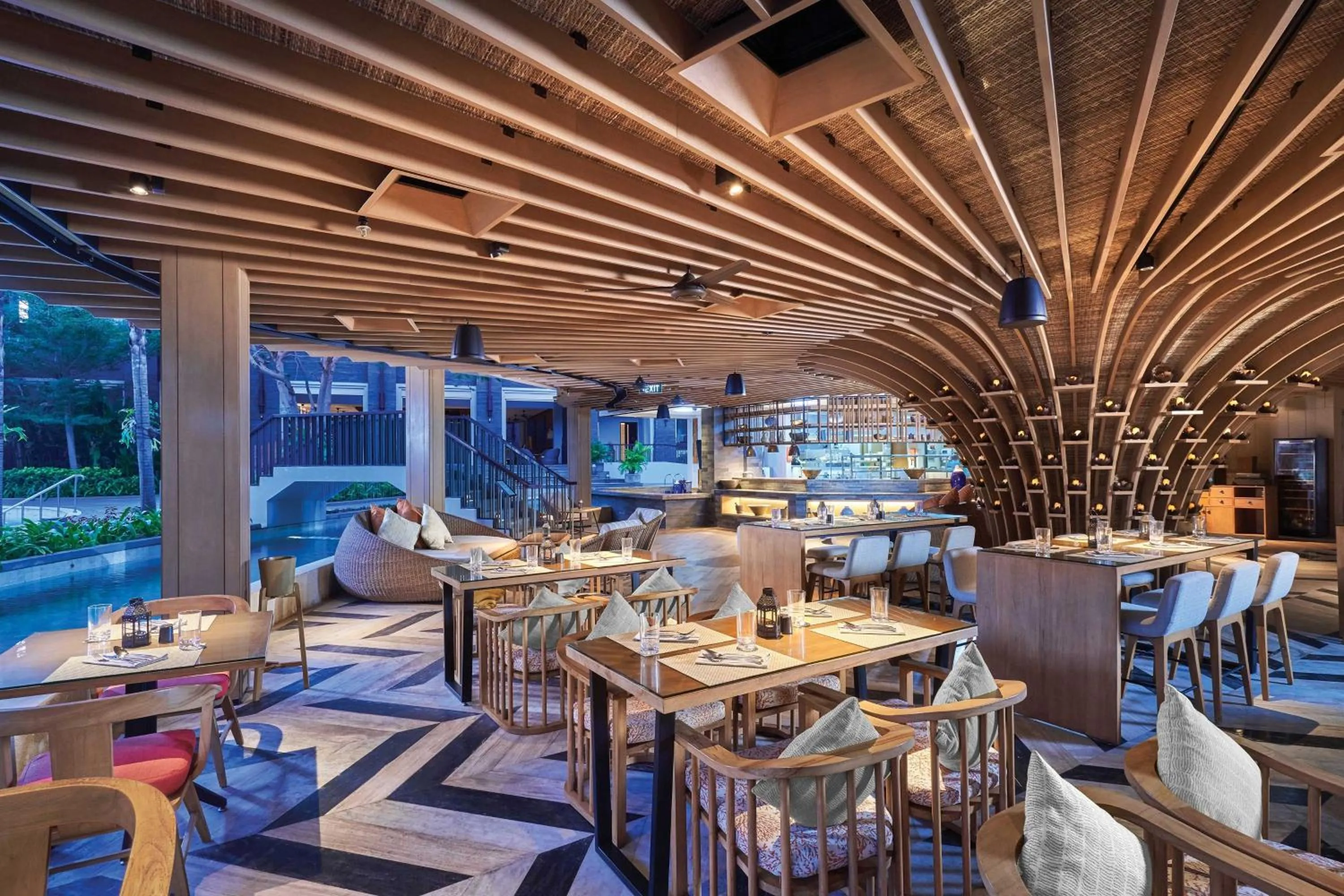 Swimming pool in Marriott’s Bali Nusa Dua Gardens