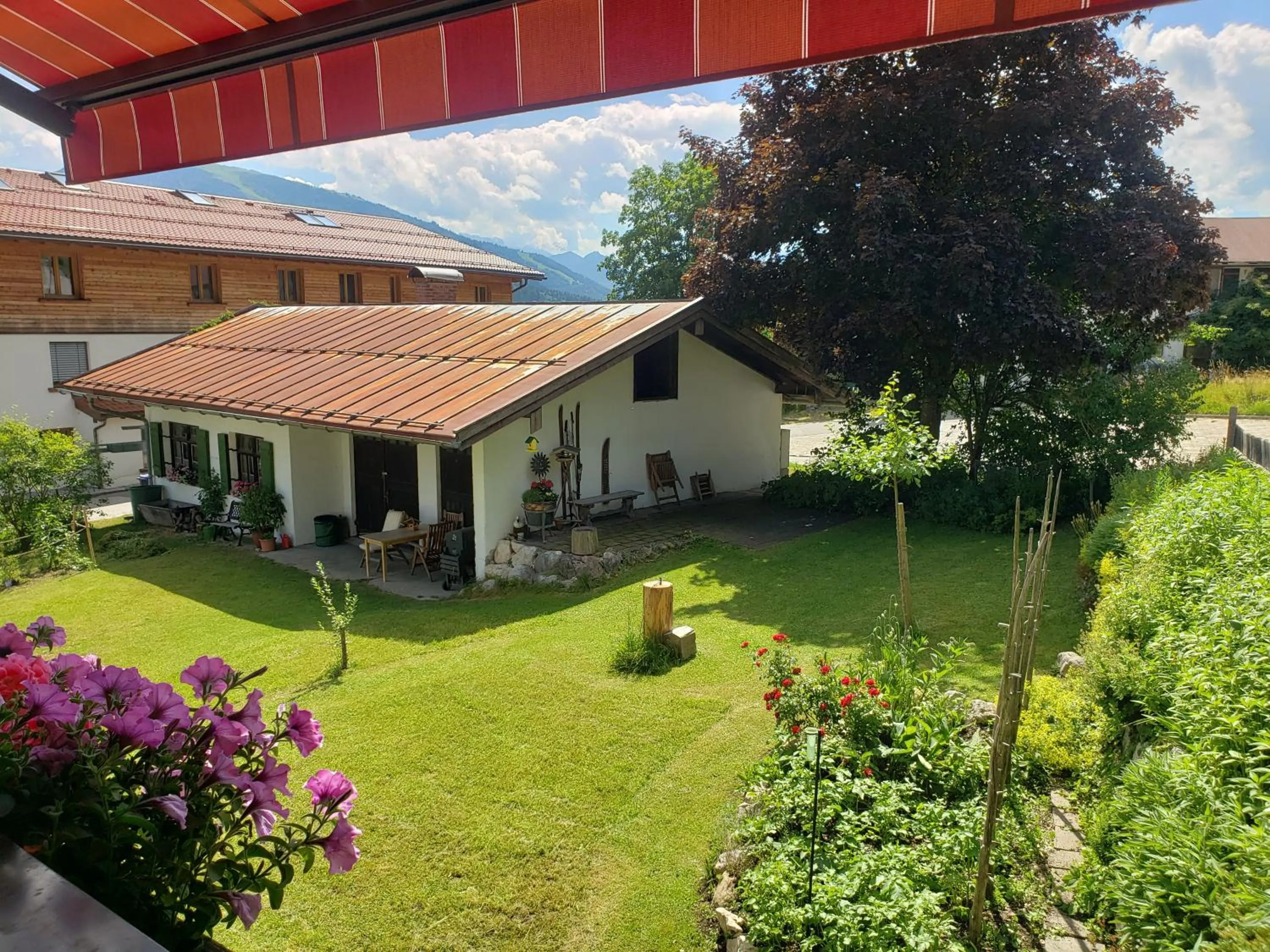 Garden view in Haus Zauner