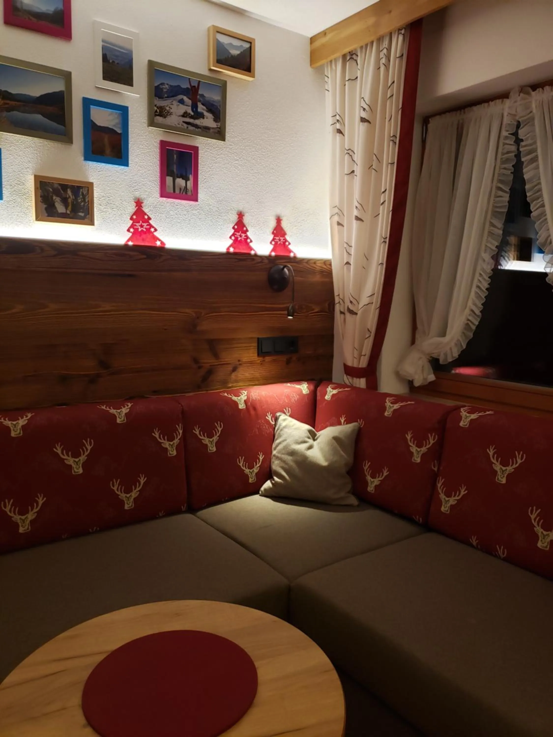 Seating area in Haus Zauner