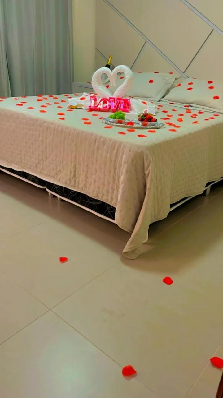 Bed in Pousada Praia Grande