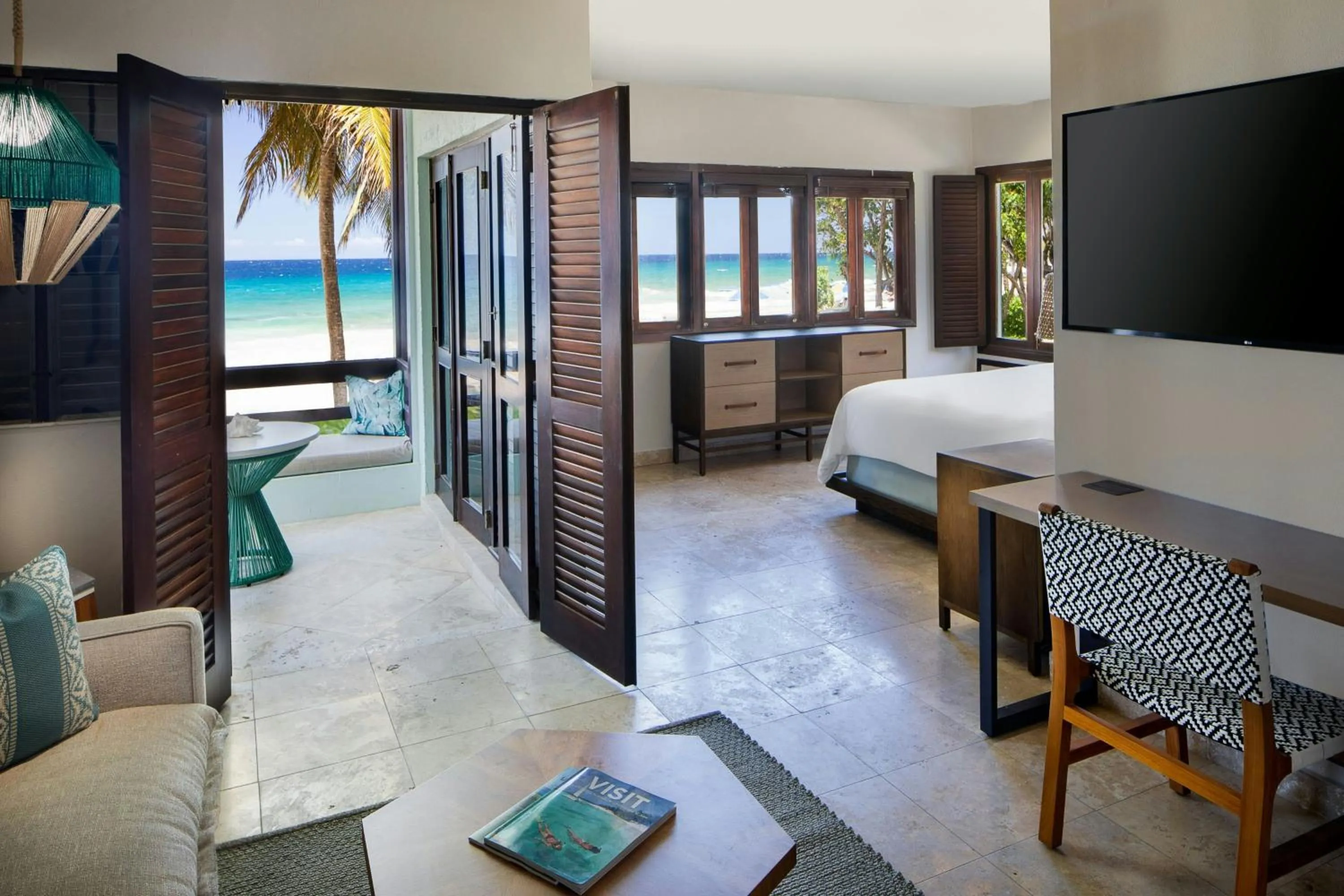 Beach, Bed in Carambola Beach Resort St. Croix, US Virgin Islands