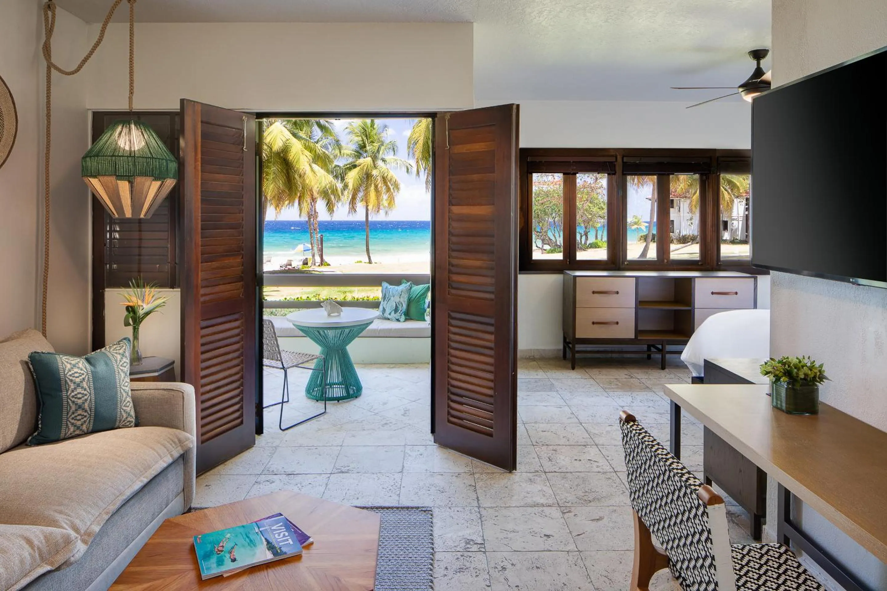 Photo of the whole room, Bed in Carambola Beach Resort St. Croix, US Virgin Islands