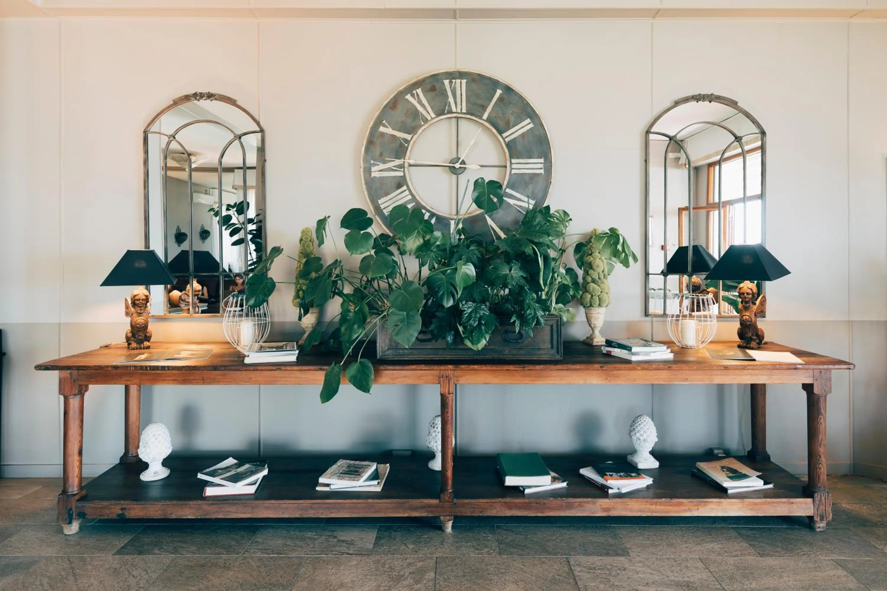 Lobby or reception in Hotel San Luca