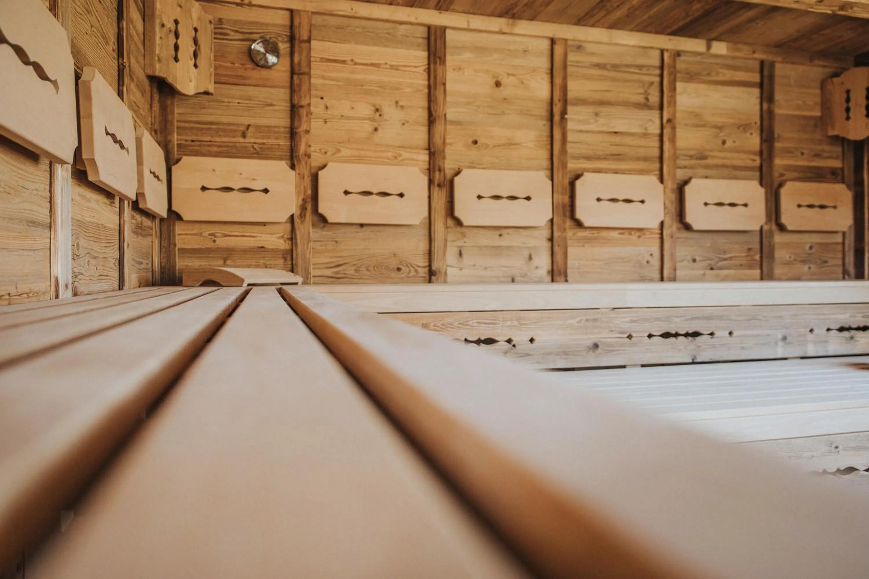 Sauna in Appartements Wieshof