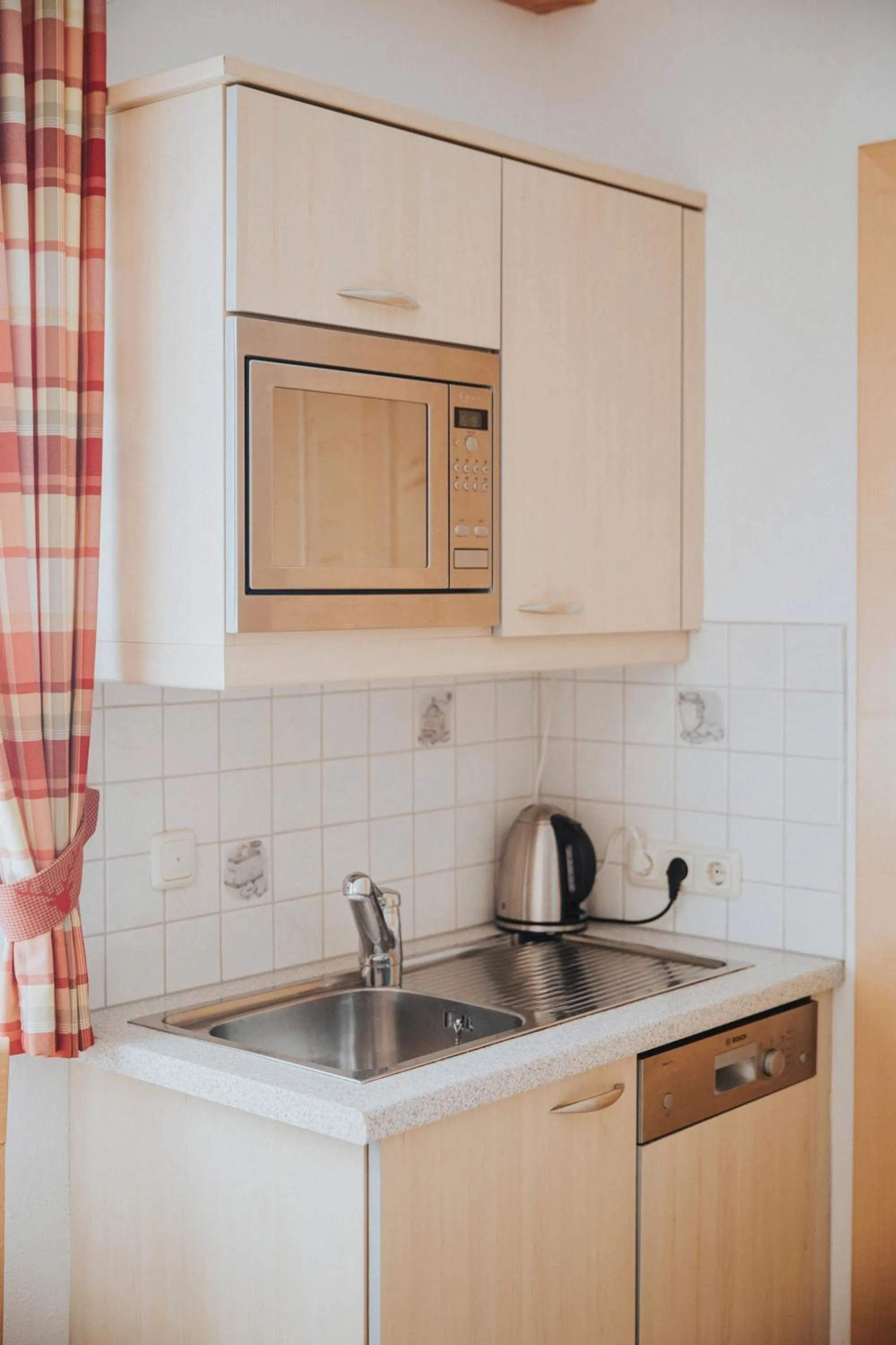 Kitchen or kitchenette in Appartements Wieshof