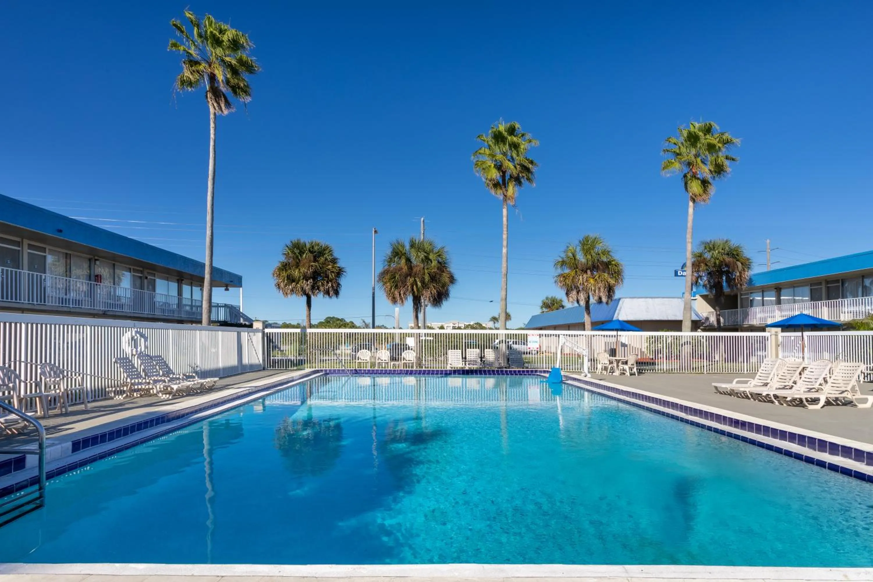 Swimming pool in Days Inn by Wyndham Titusville Kennedy Space Center