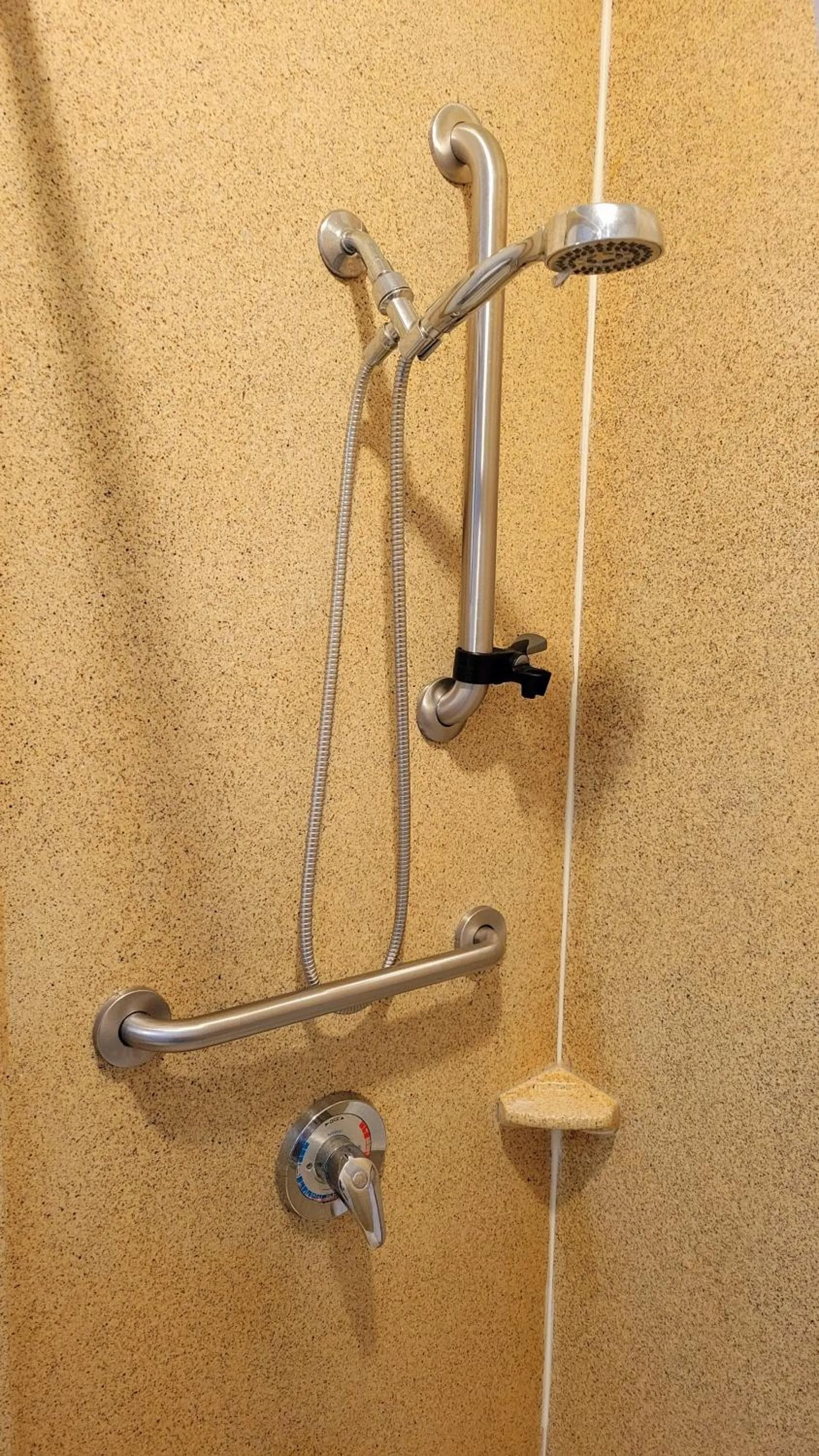 Bathroom in Days Inn by Wyndham Titusville Kennedy Space Center