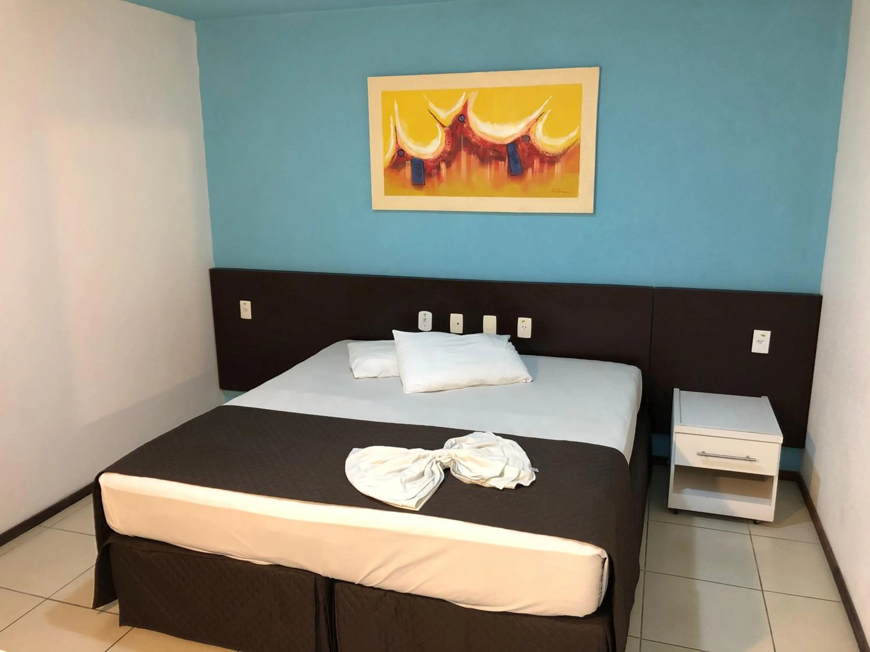 Bed in Saint Patrick Praia Hotel