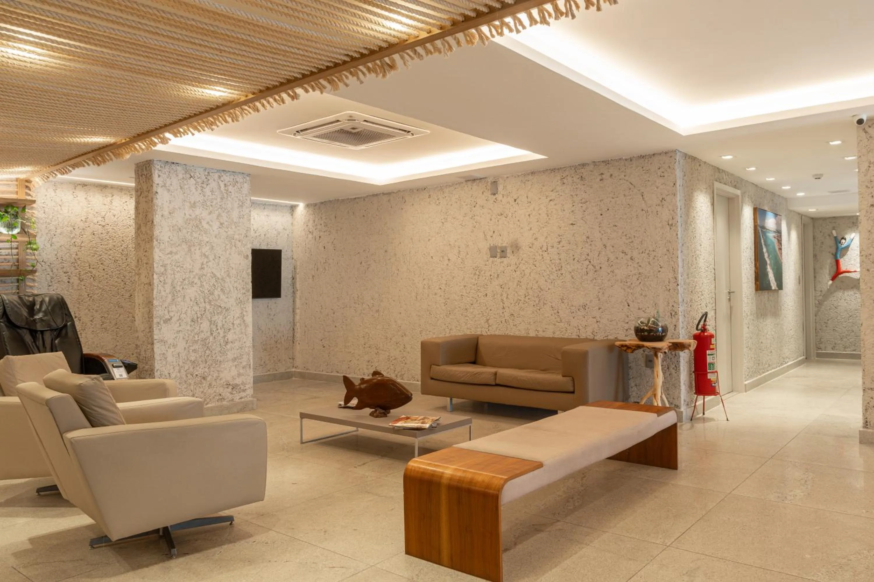 Lobby or reception in Tambaqui Praia Hotel