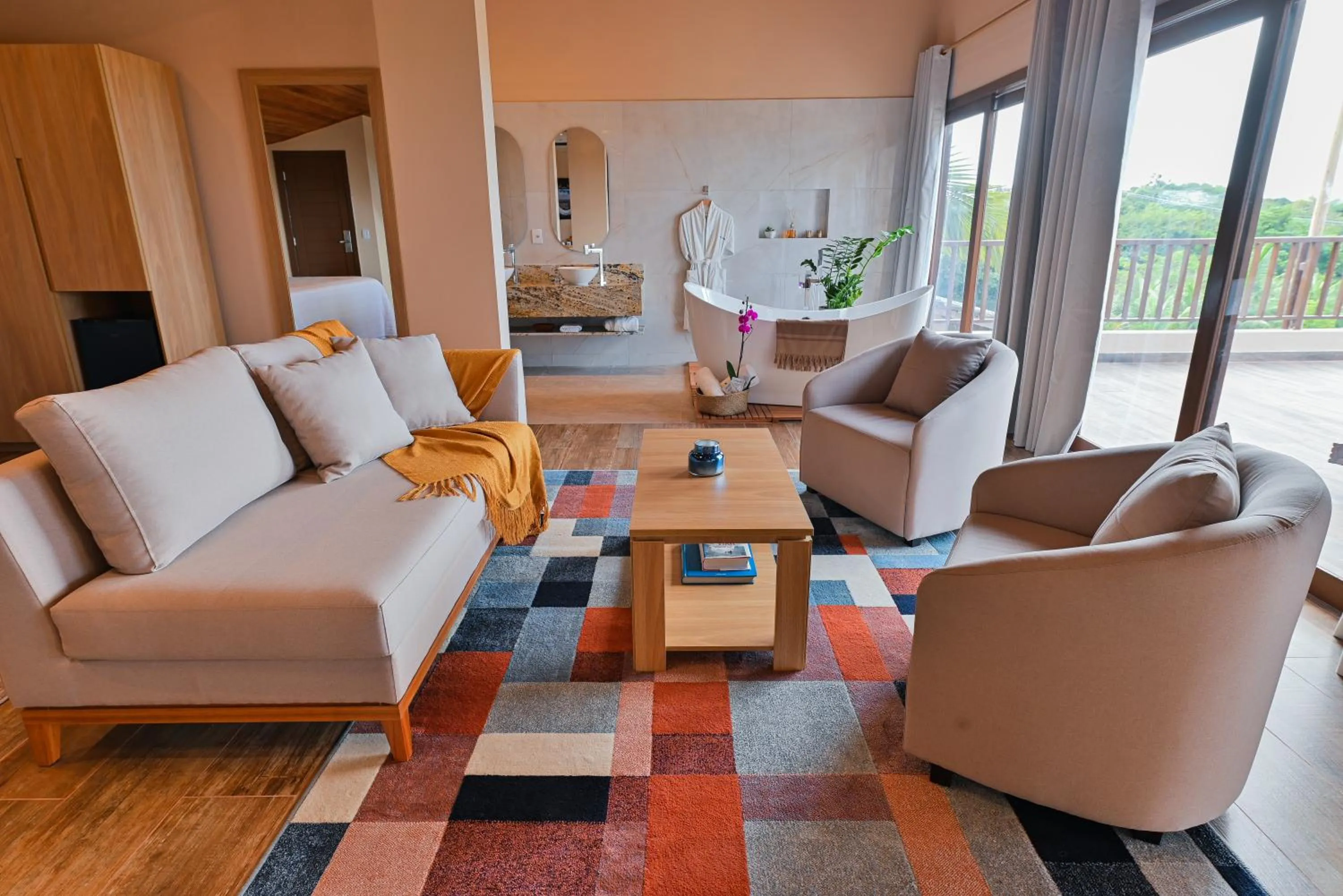 Living room in Oka Da Mata