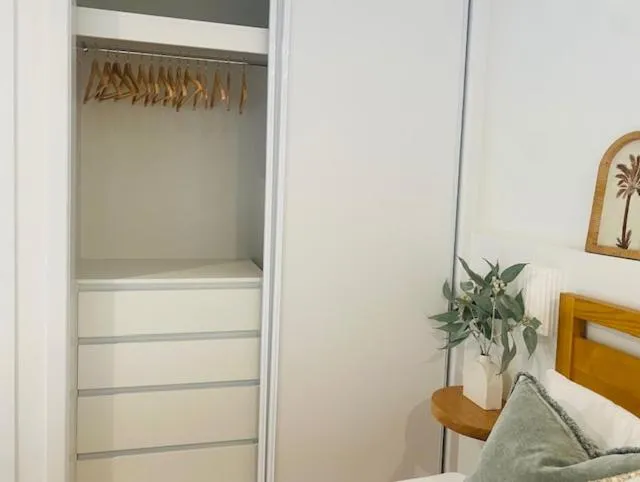 Bed in Foreshore Beachfront Apartments