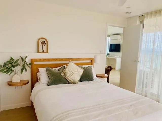 Bed in Foreshore Beachfront Apartments