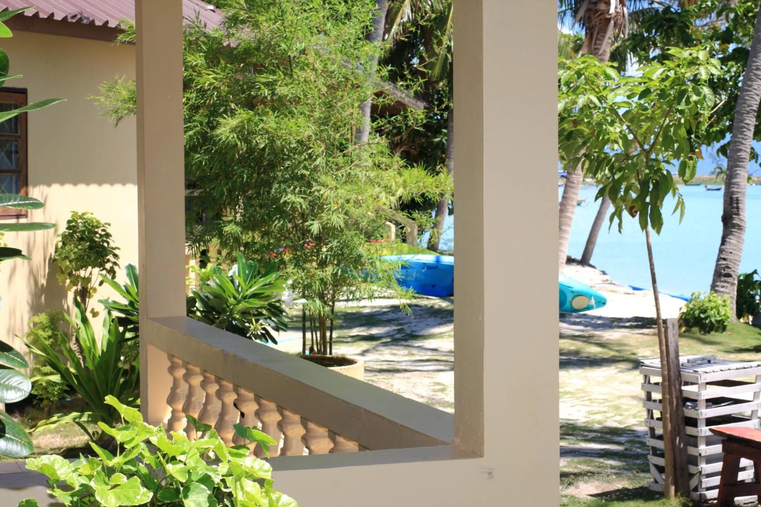 Decorative detail in Beck's Resort