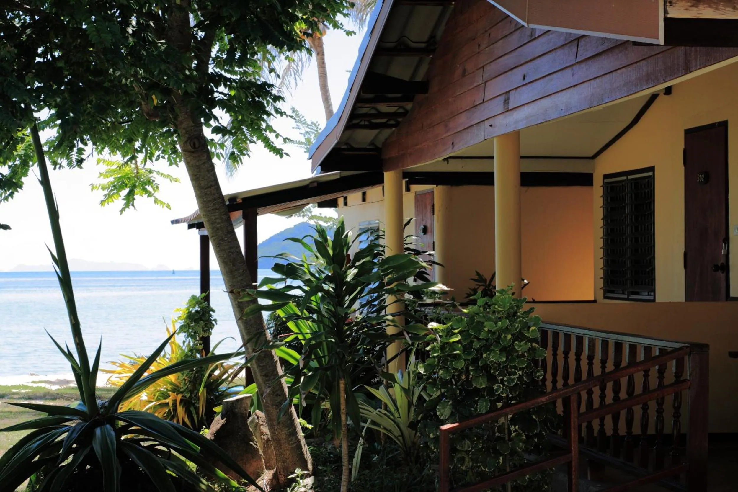 Decorative detail in Beck's Resort