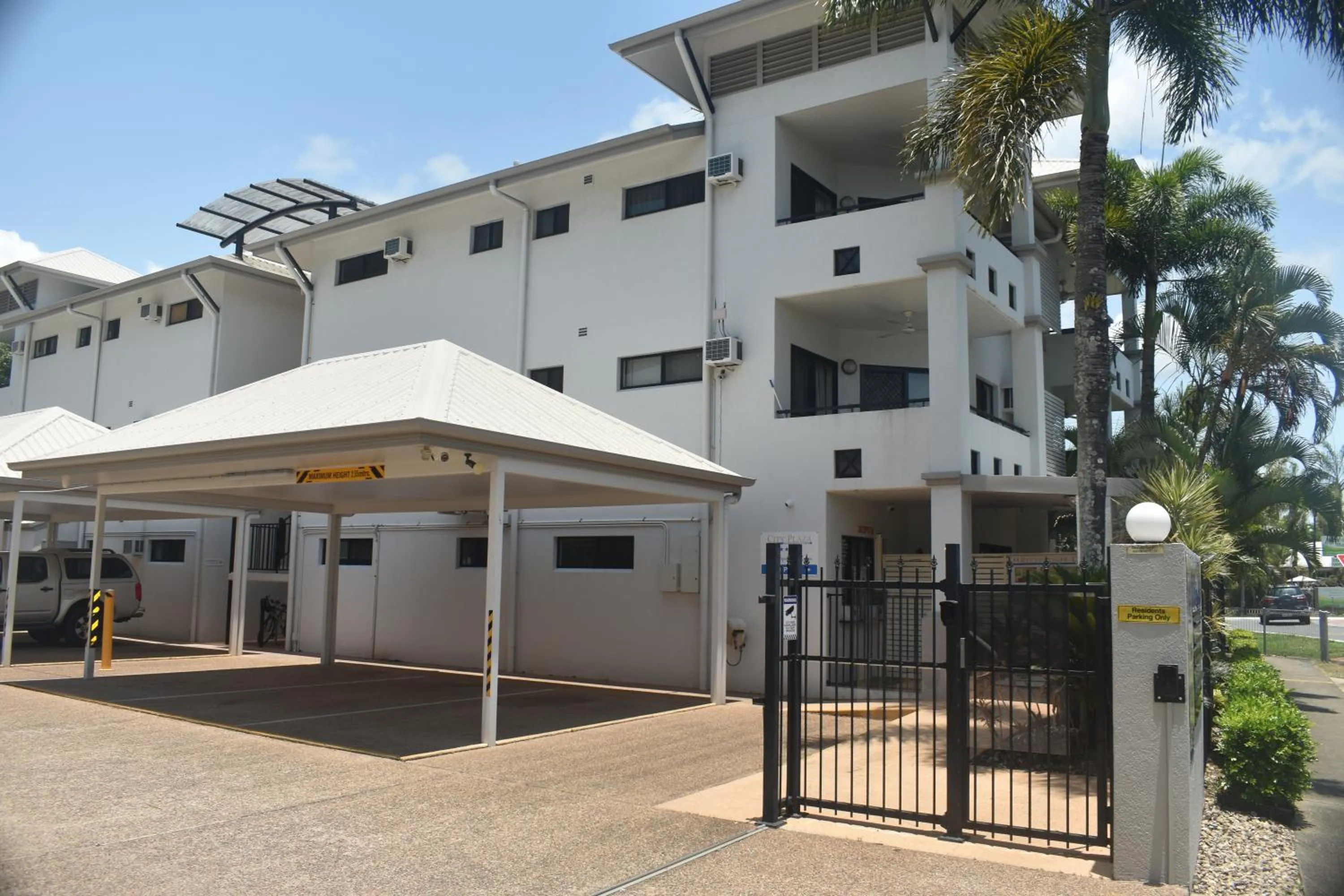 Property building in City Plaza Apartments