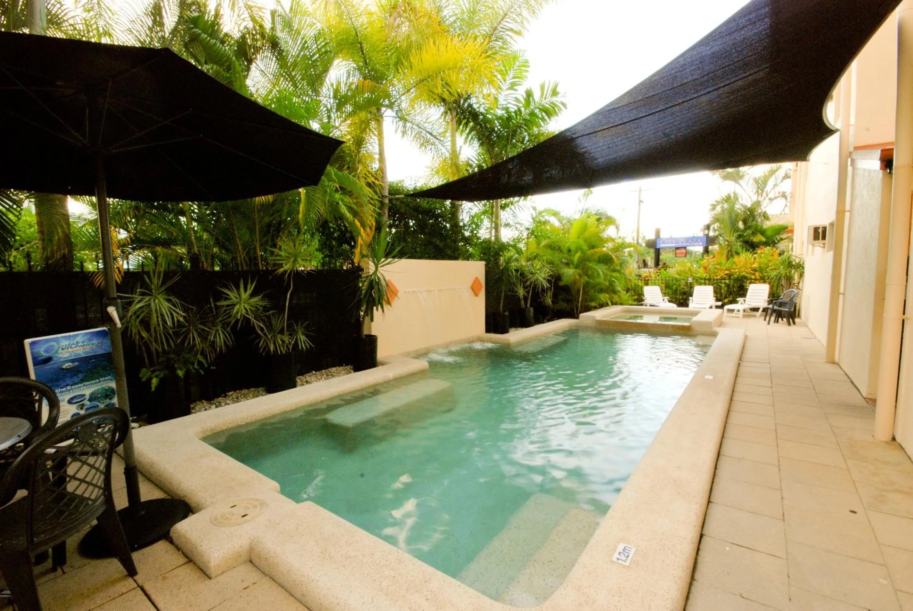 Day in City Plaza Apartments