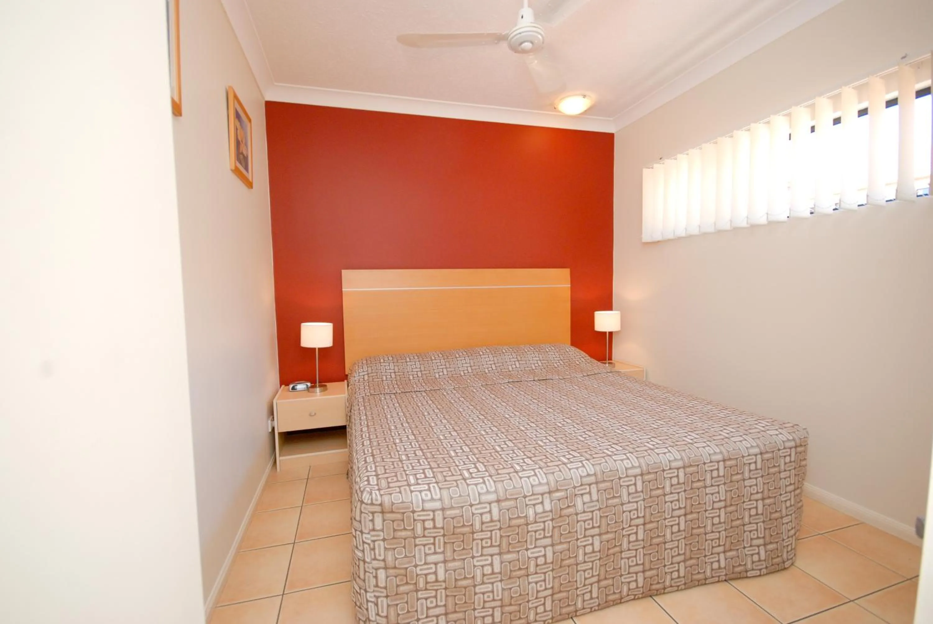 Bed in City Plaza Apartments