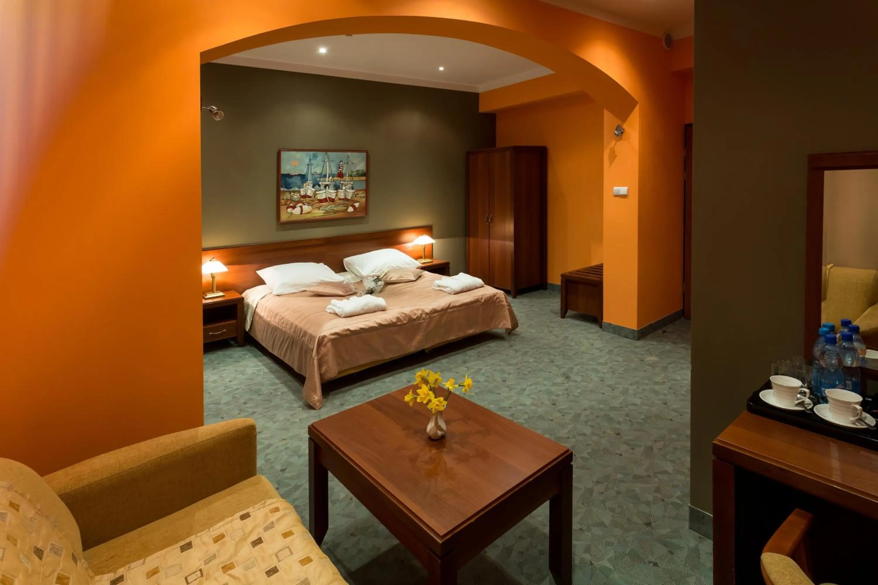 Bed in Kompleks Hotelowy Logos