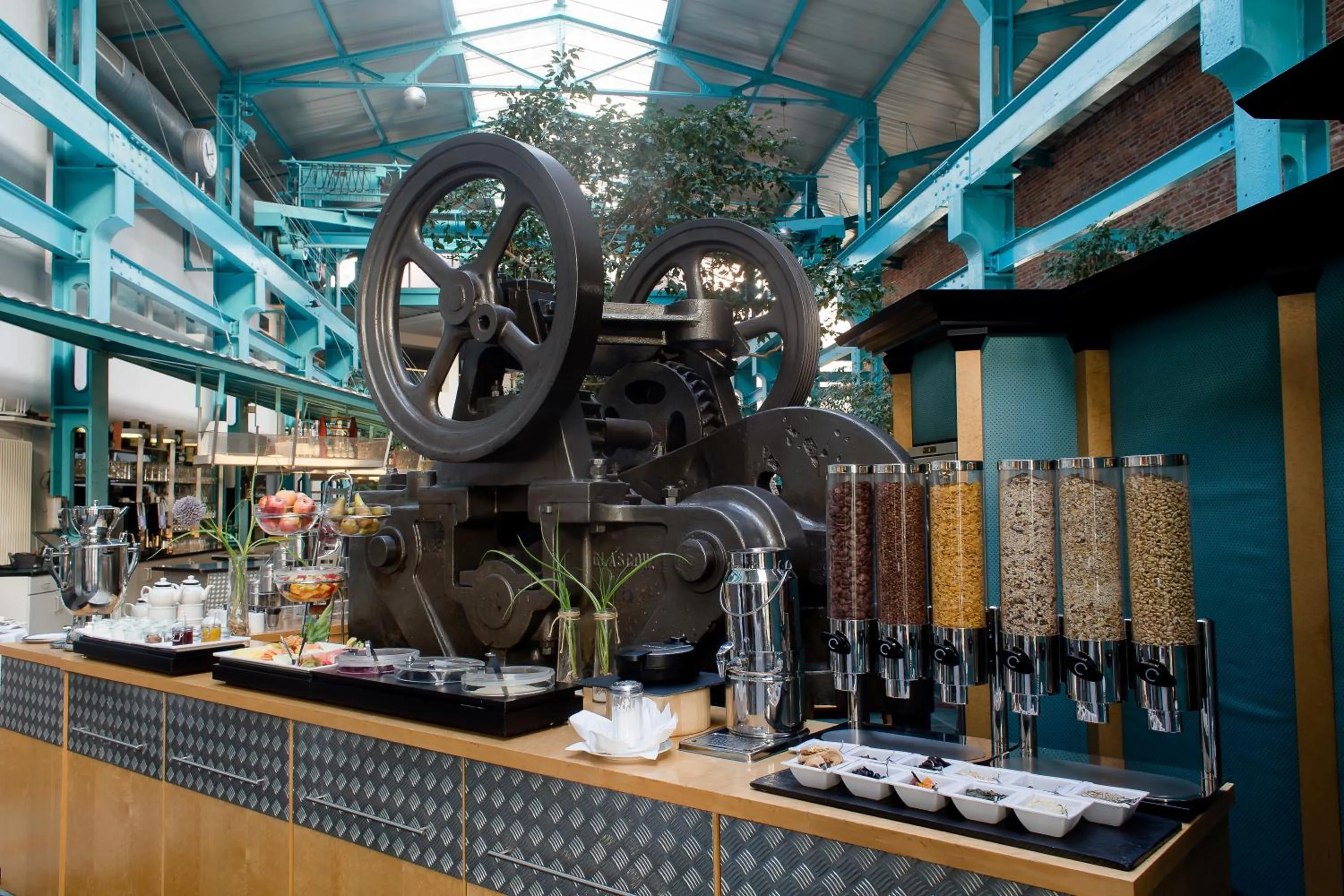 Buffet breakfast in Hotel Alte Werft