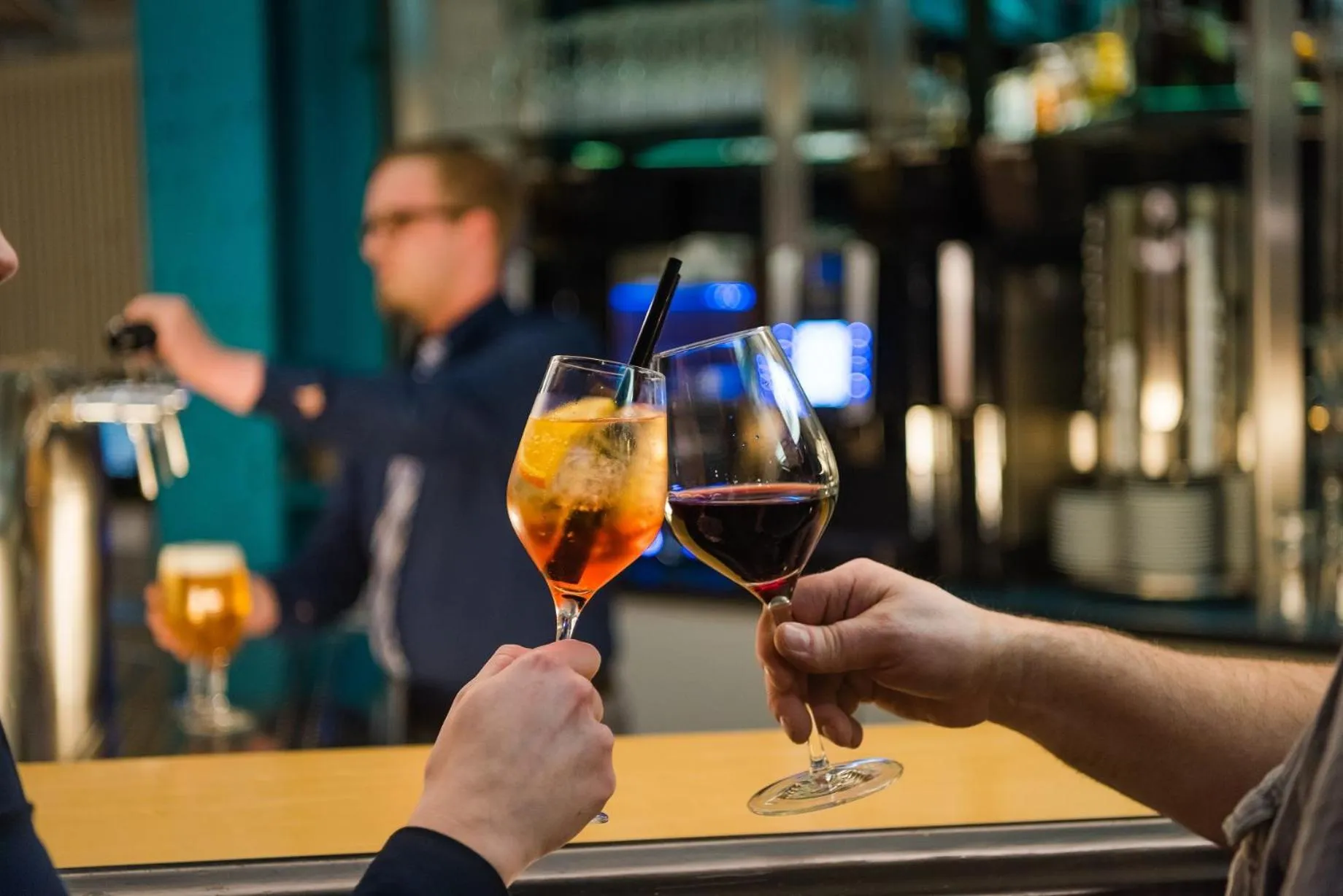 Restaurant/places to eat in Hotel Alte Werft