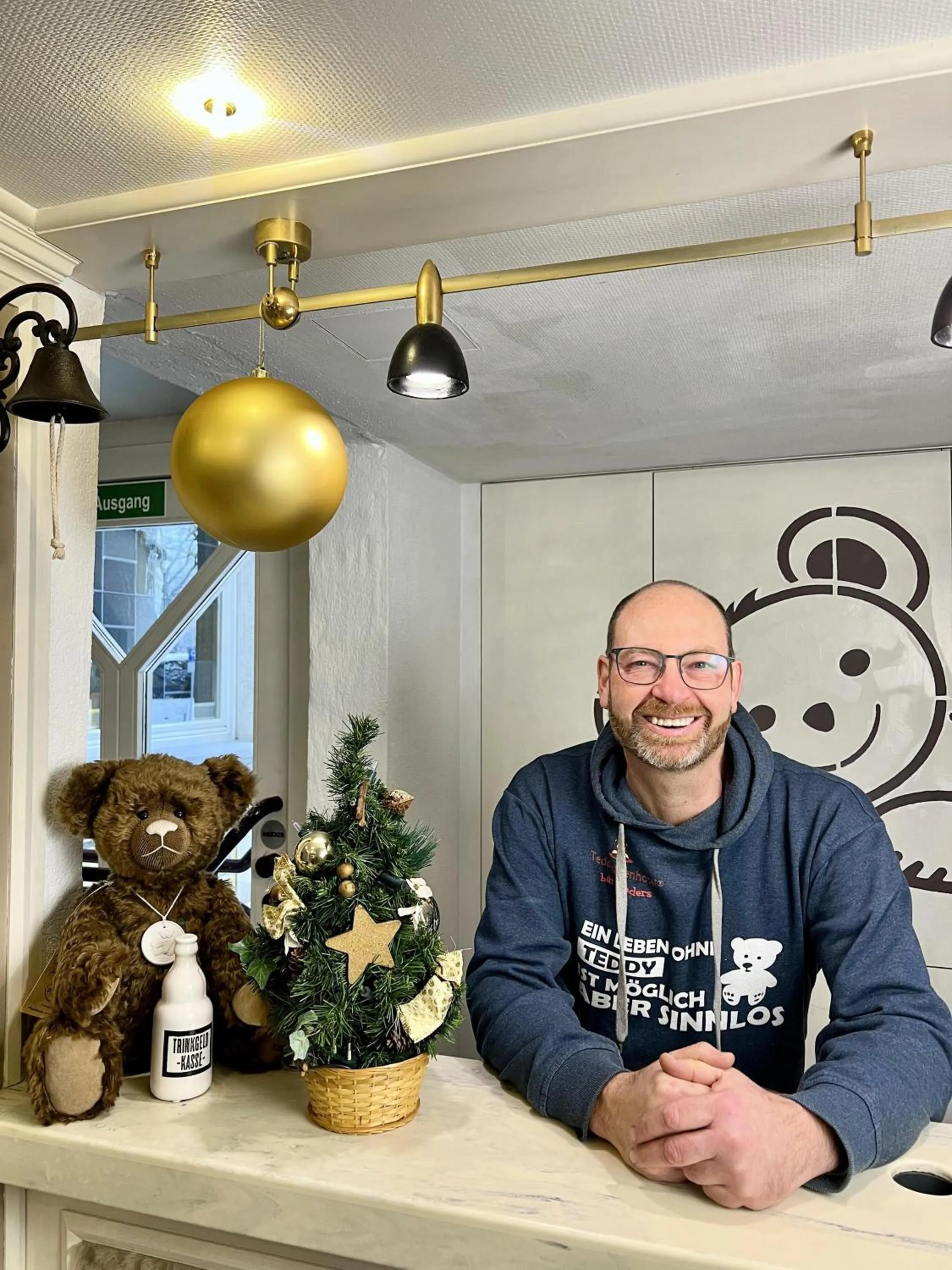 Lobby or reception in Teddybärenhotel